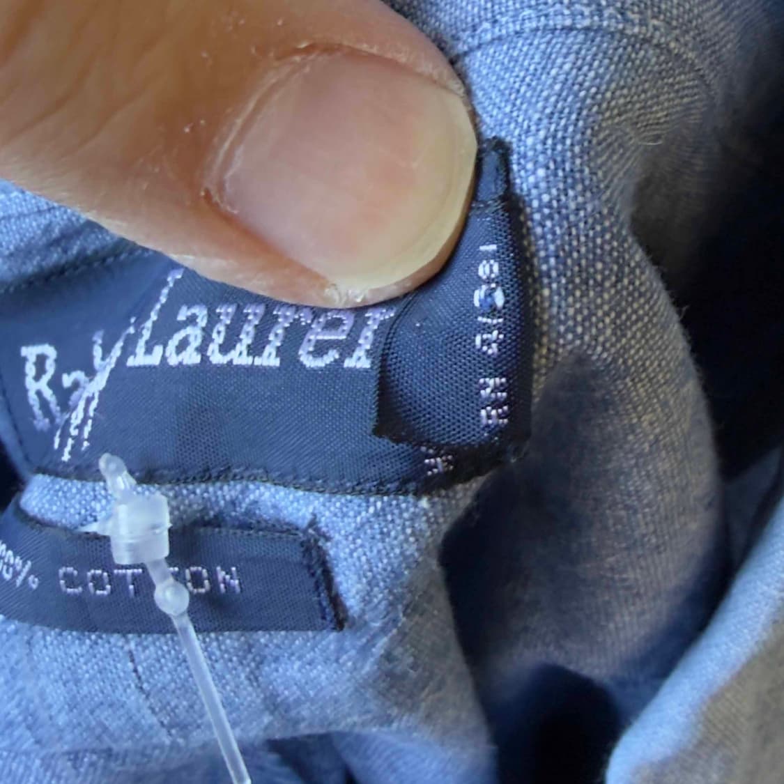 폴로 랄프로렌 데님 샴브레이 긴팔 셔츠 상품이미지6