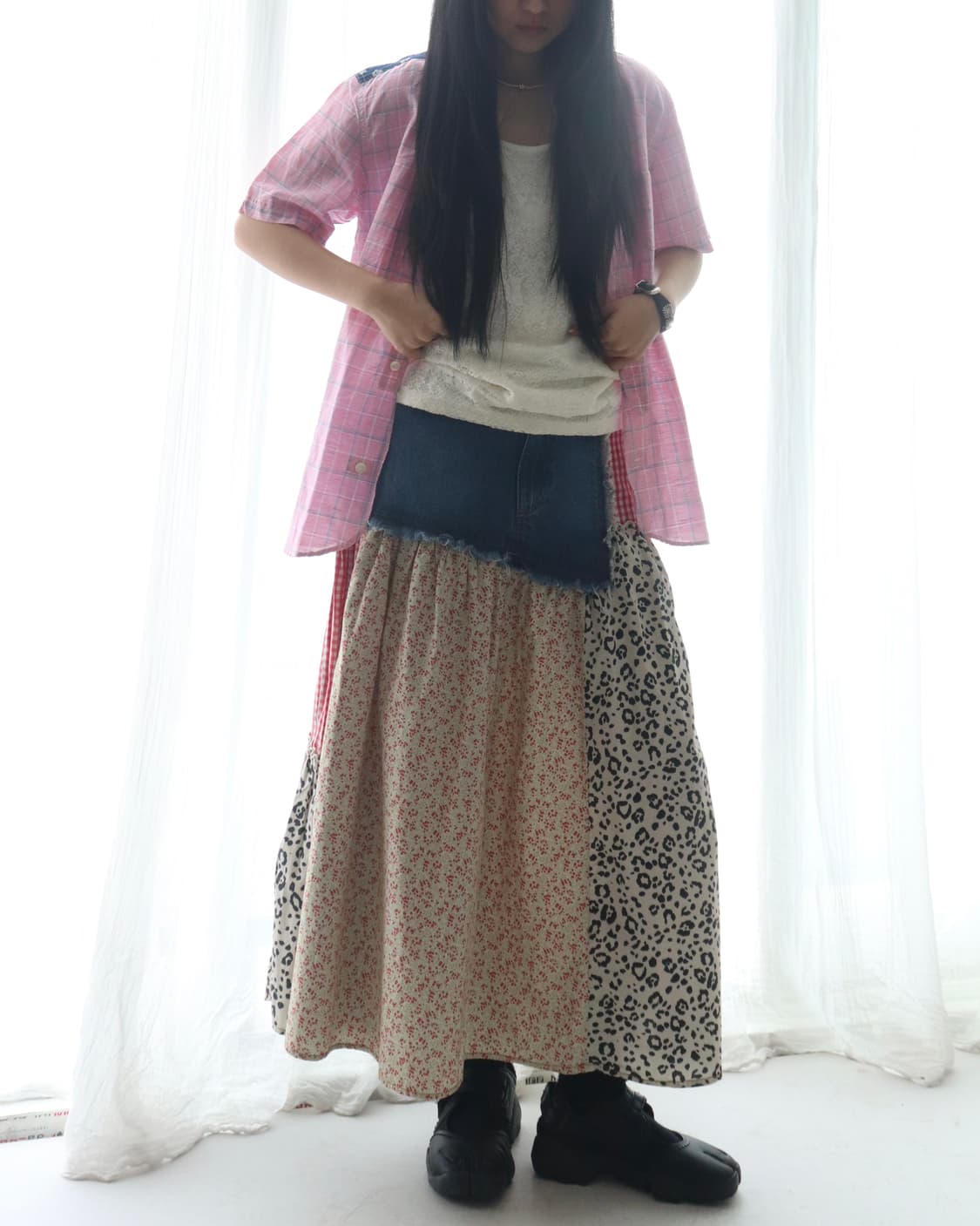 [Freada] Check Docking Skirt (새상품) 상품이미지6