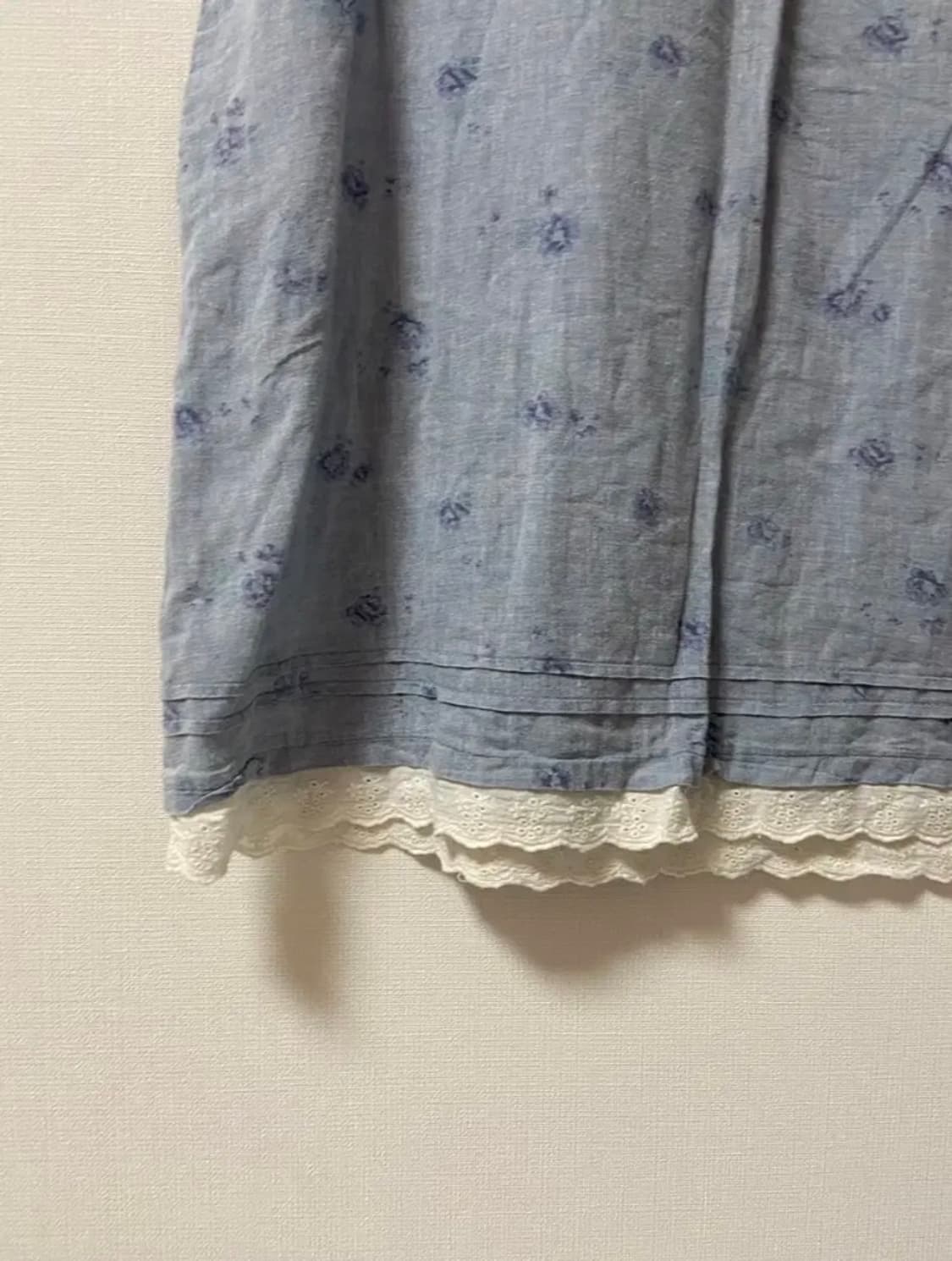 빈티지 모리걸 하구미 대장 잔꽃 레이스 원피스 상품이미지2