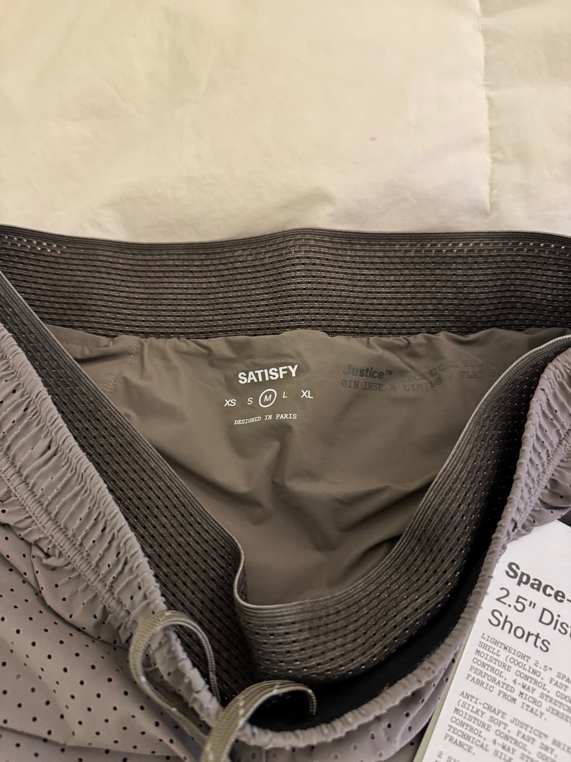 새티스파이 Space-O 2.5” Distance Shorts 토프 상품이미지4