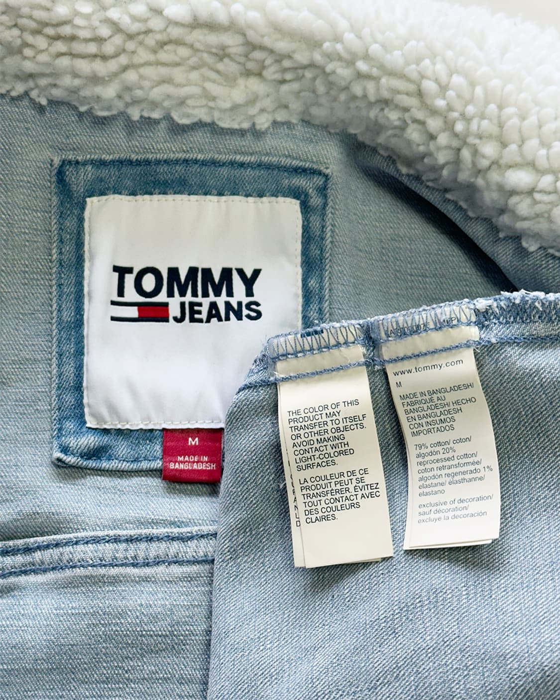 타미힐피거 쉐르파 카라 데님 자켓 상품이미지4