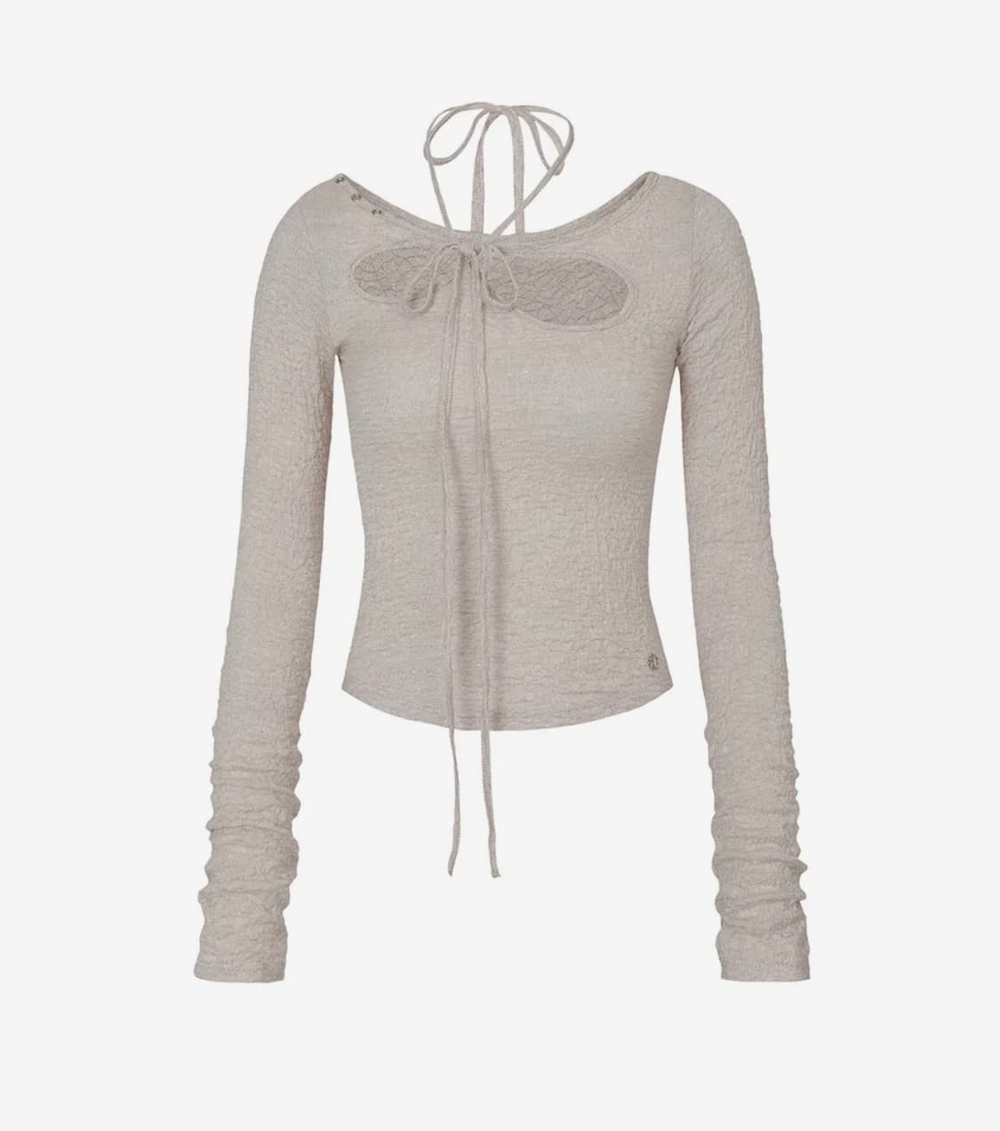 WRINKLED ORCHID TOP beige 상품이미지1