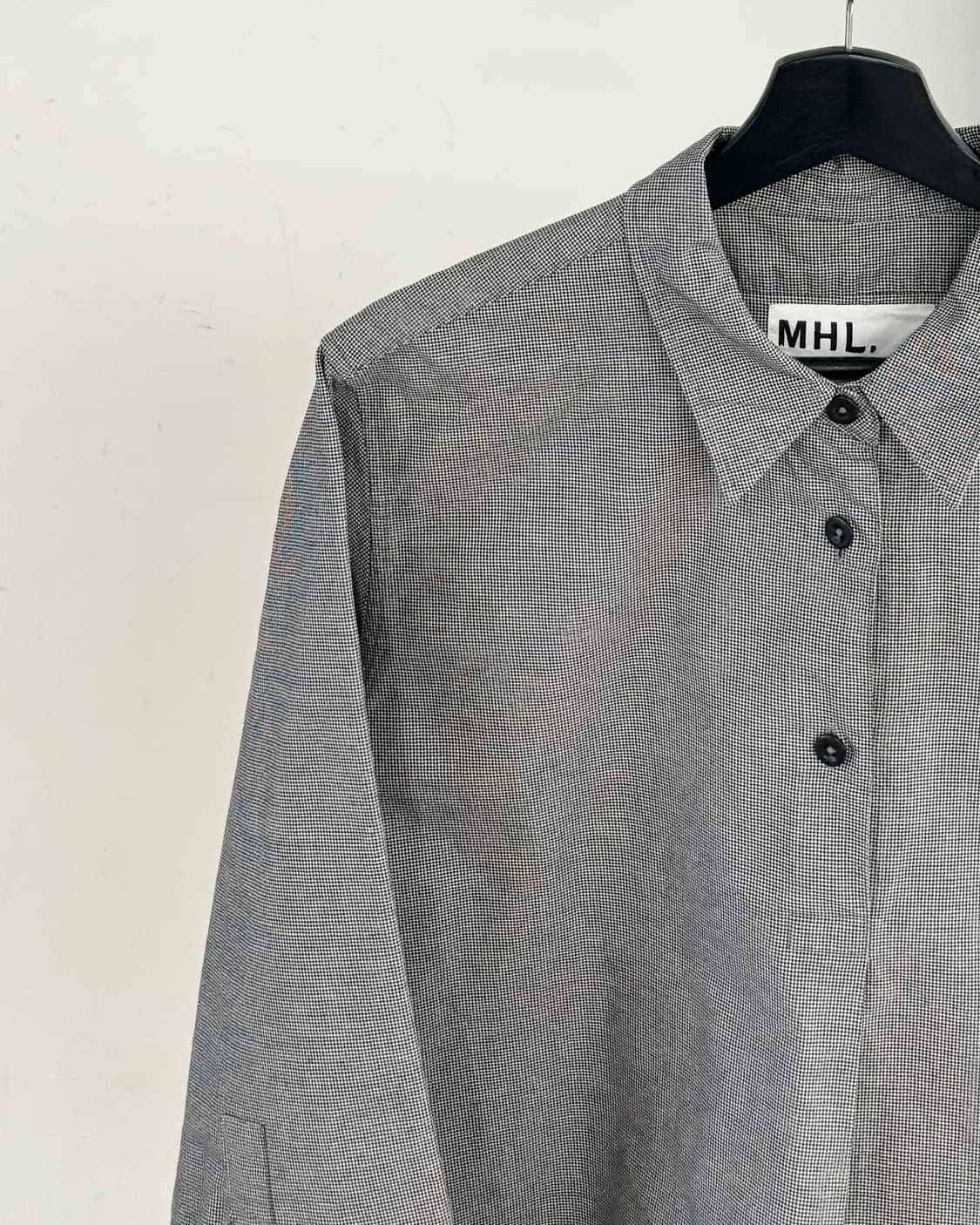 엠에이치엘 그레이 셔츠 상품이미지3