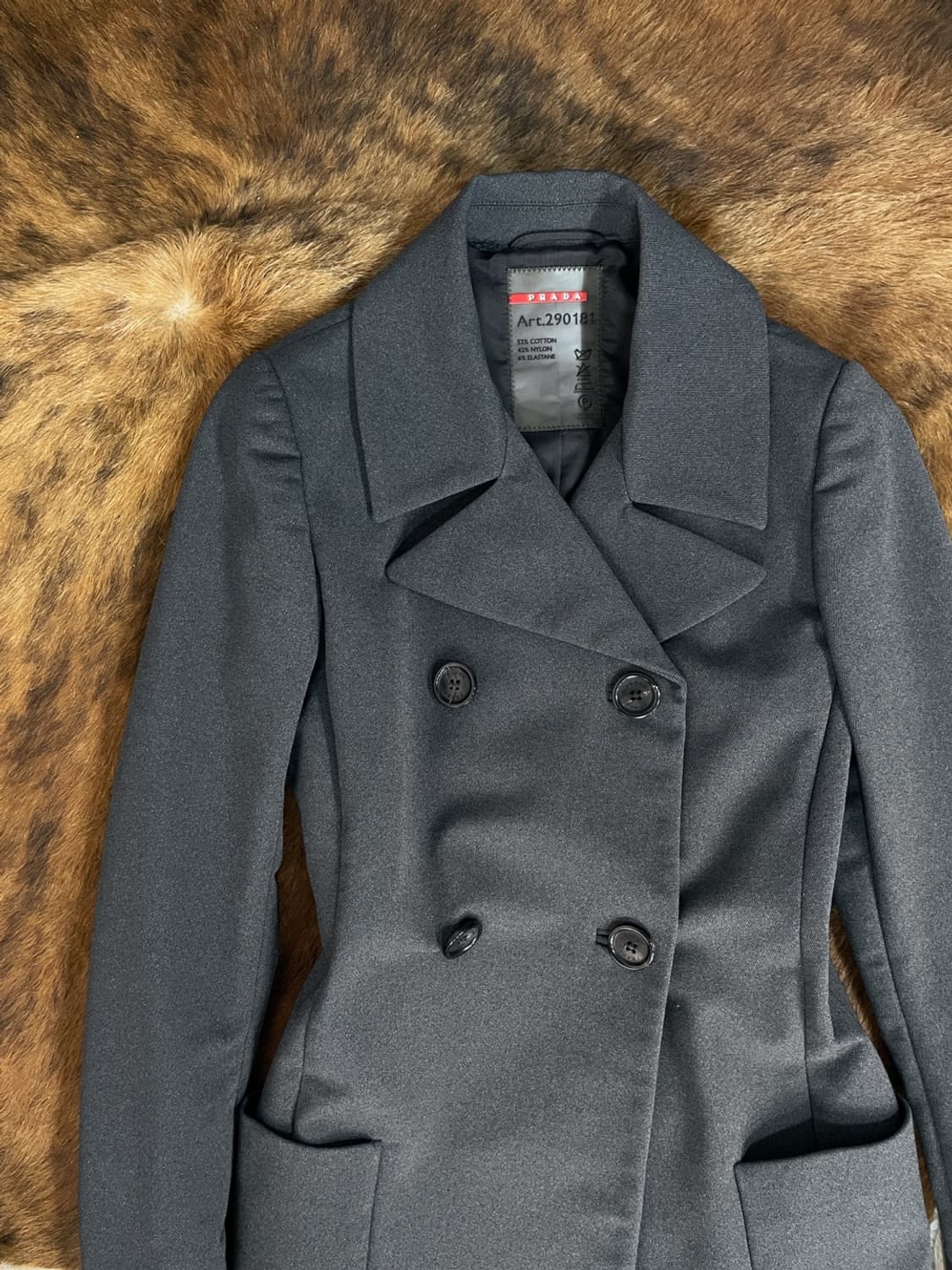 프라다 더블 피 코트 상품이미지2