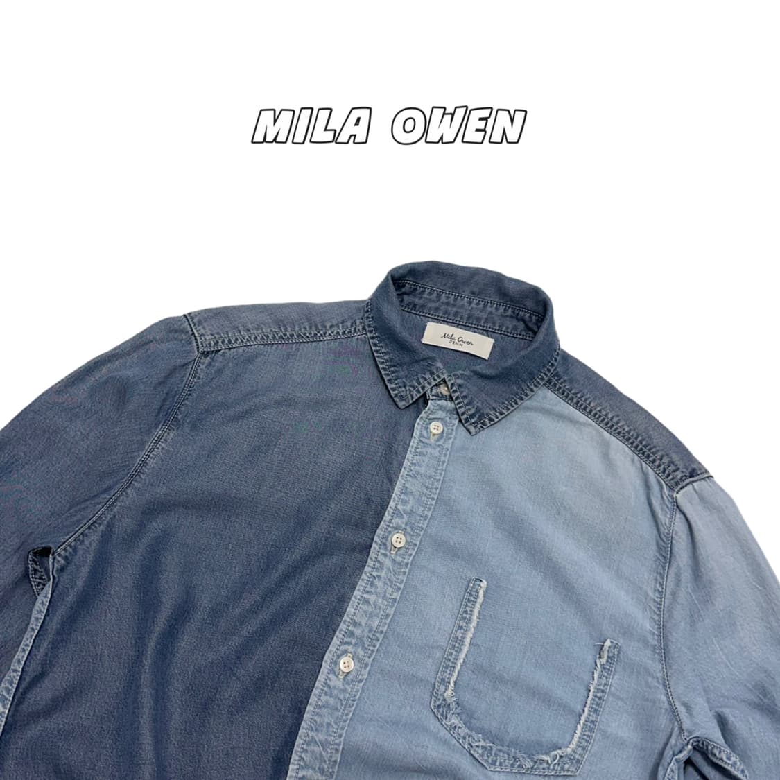 mila owen 데님 셔츠 (JPN) 상품이미지2