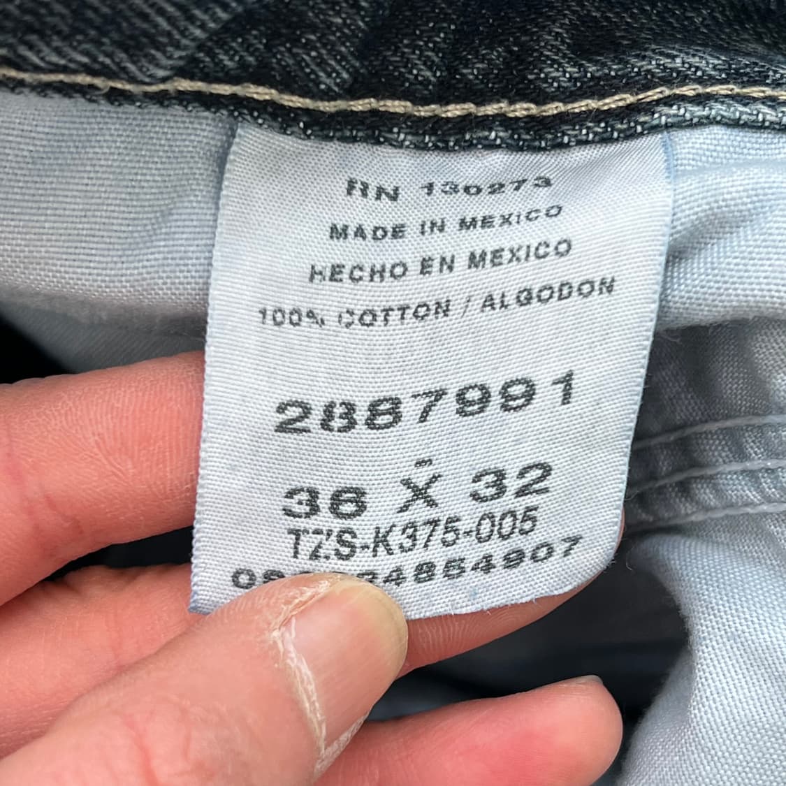 리 덩가리 카펜터 데님팬츠 r3393 상품이미지8