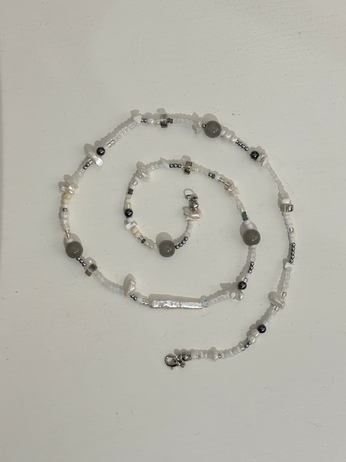 Pearl Mixed Necklace 상품이미지1