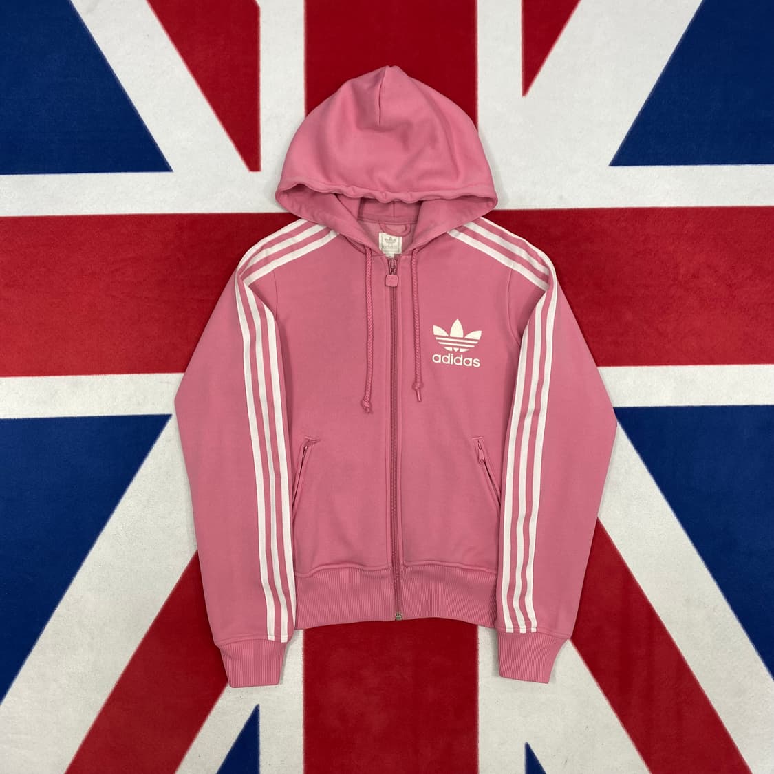 아디다스 플락 후드져지 실측 여성55 상품이미지1