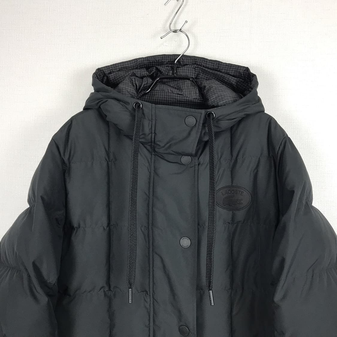 라코스테 리버시블 양면 롱패딩 여성36 상품이미지3