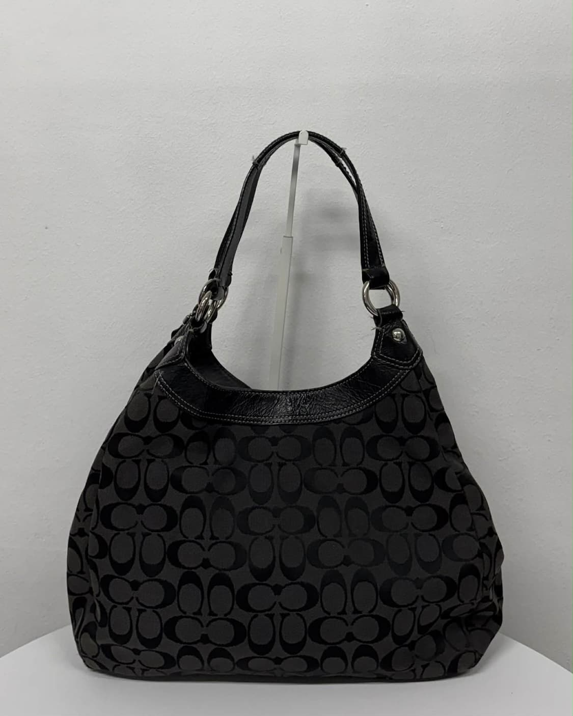 코치 시그니처 빅버클 자카드 숄더 토트백 상품이미지4