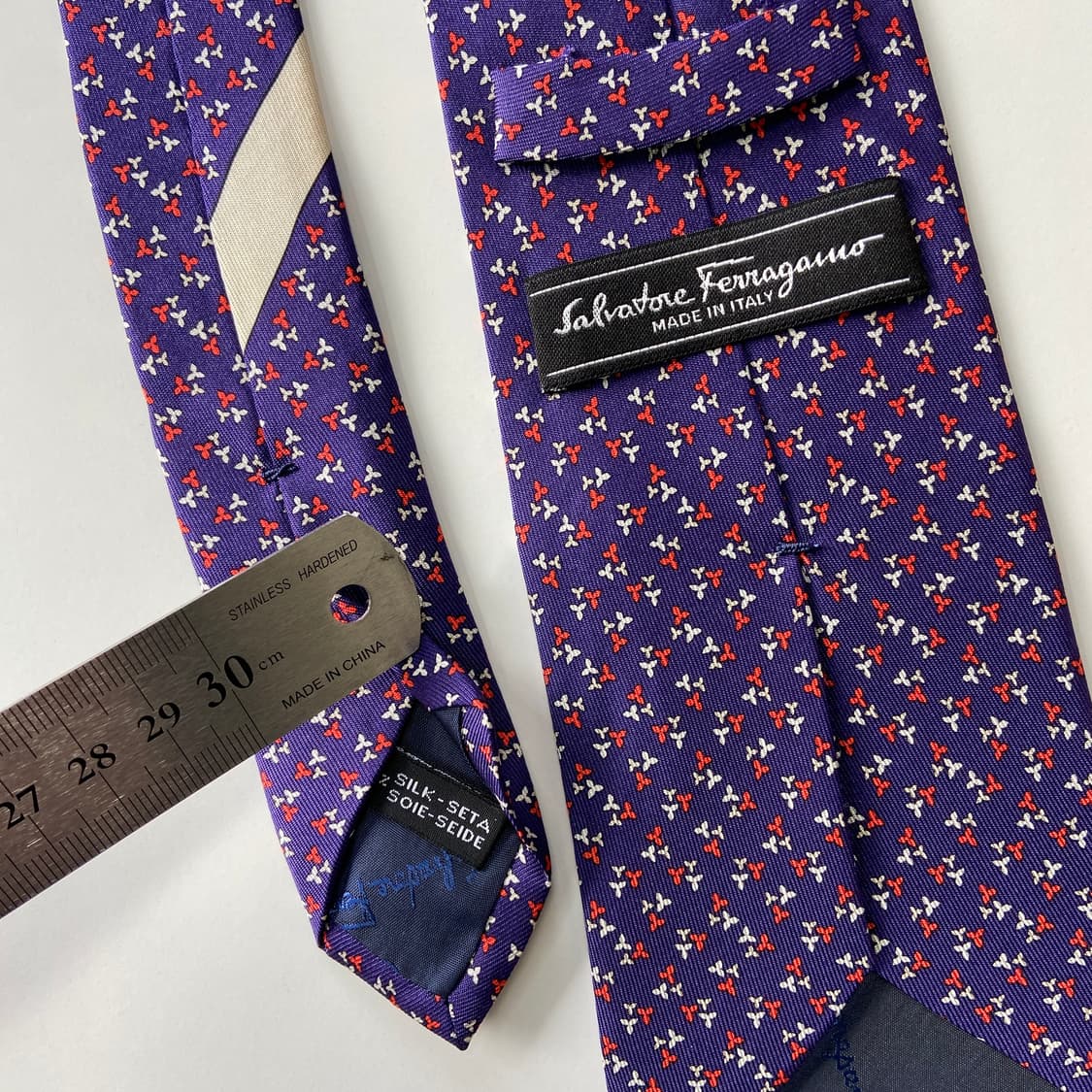 최상급 페레가모(Ferragamo) 명품 정품 넥타이 상품이미지5