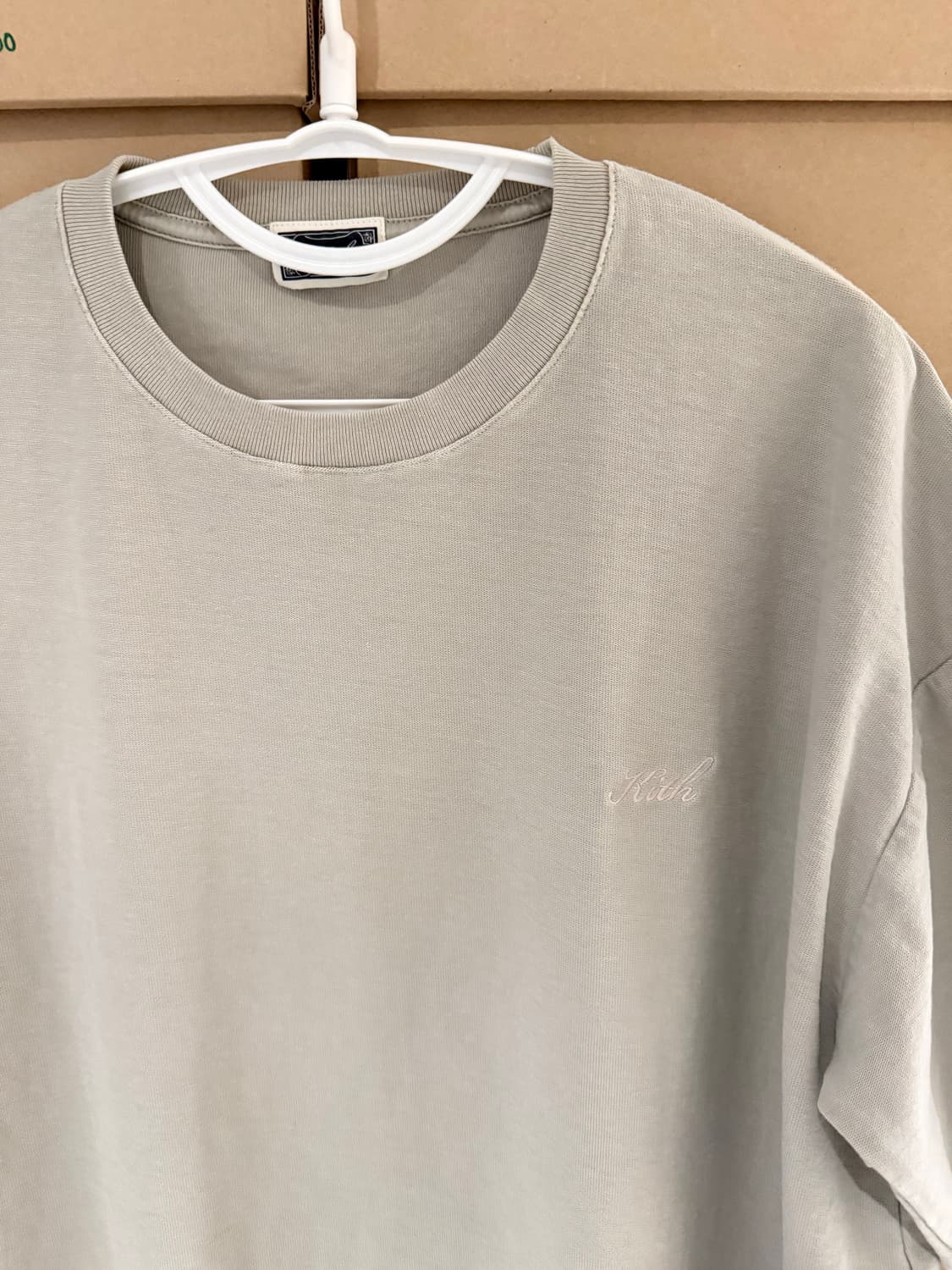 [새상품급-XL] KITH 키스 스웨이드 저지 비숍 반팔 상품이미지2