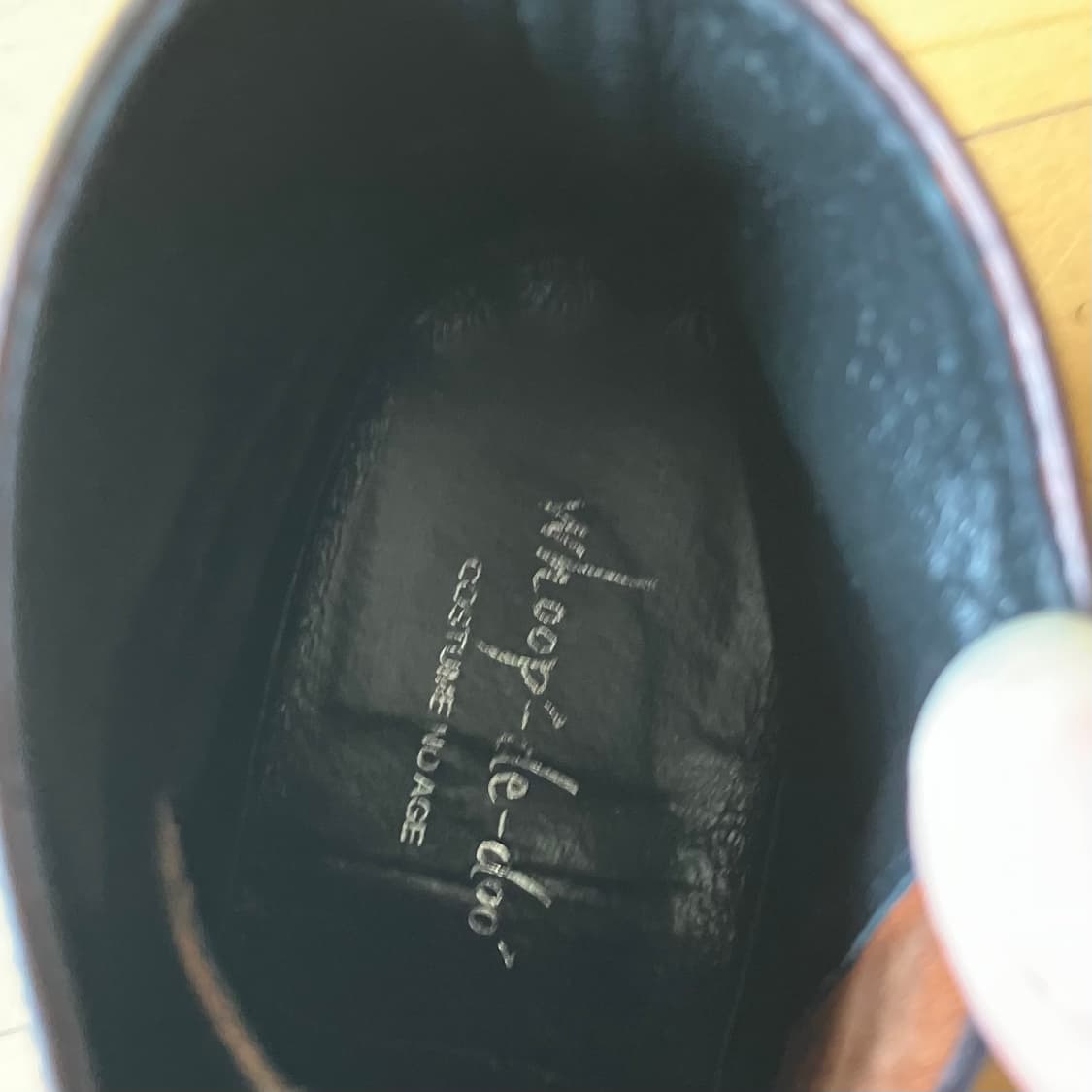 Whoop de doo 훕데두 스퀘어 레이스 스루 힐 부츠 (270) 상품이미지5