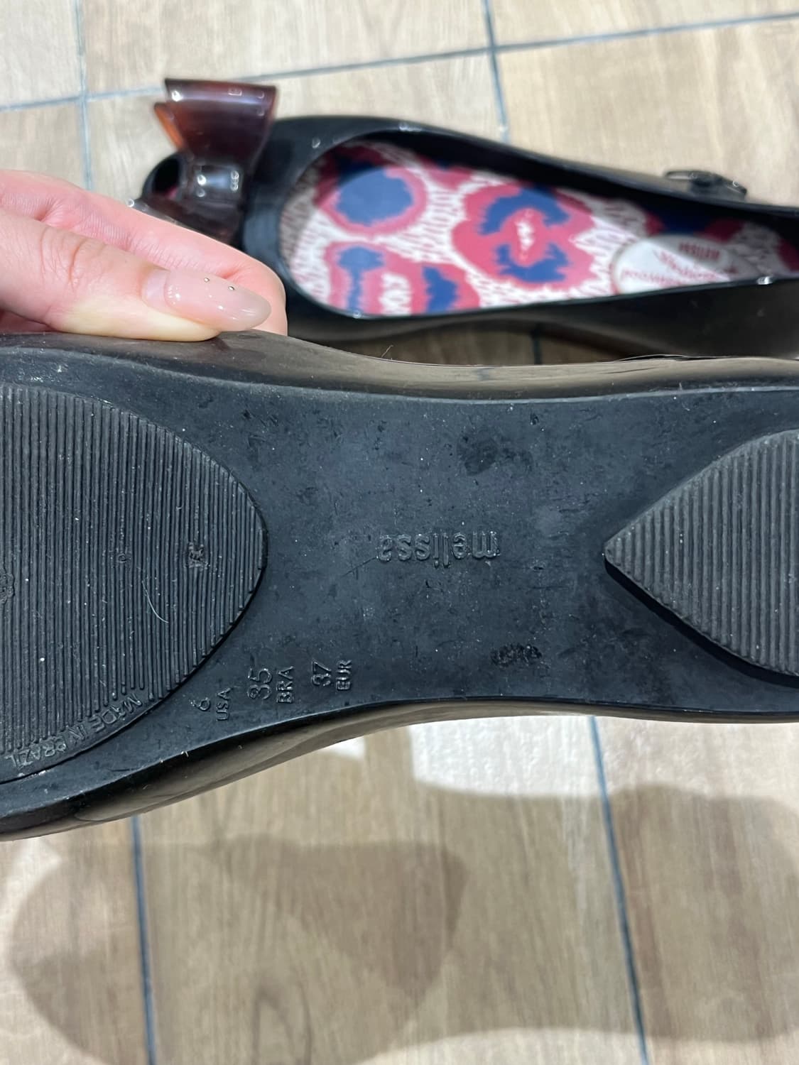 Vivienne Westwood Melissa 젤리슈즈 size 37 상품이미지4