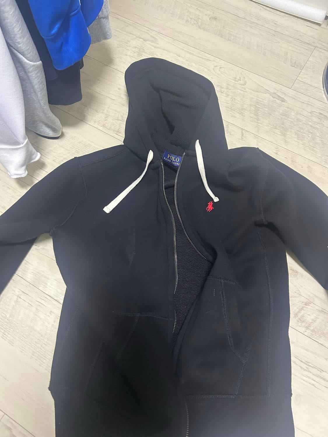 폴로 후드집업 S 상품이미지1