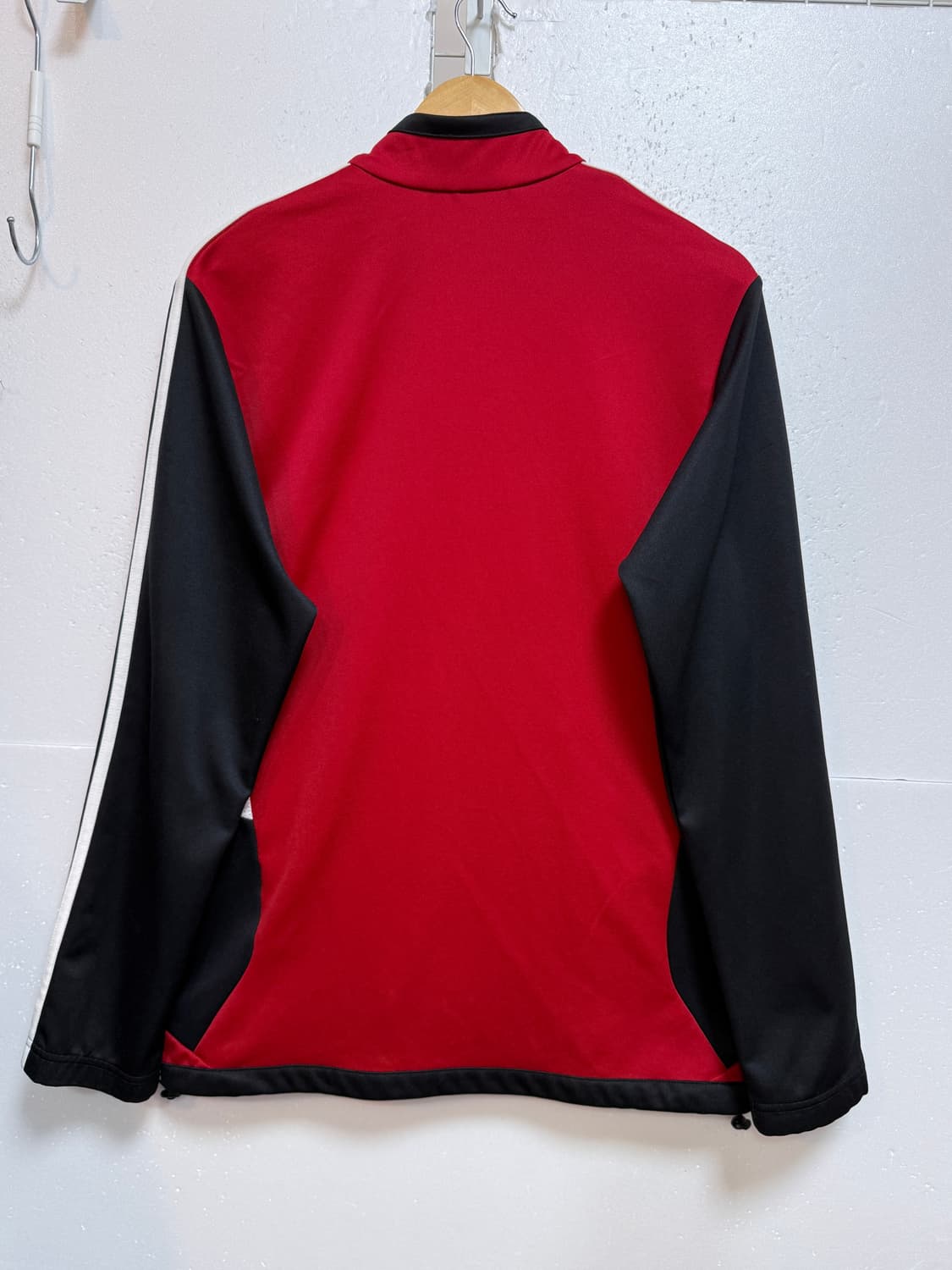아디다스 삼선 트랙탑 집업 95 레드 져지 트레이닝 자켓 상품이미지2