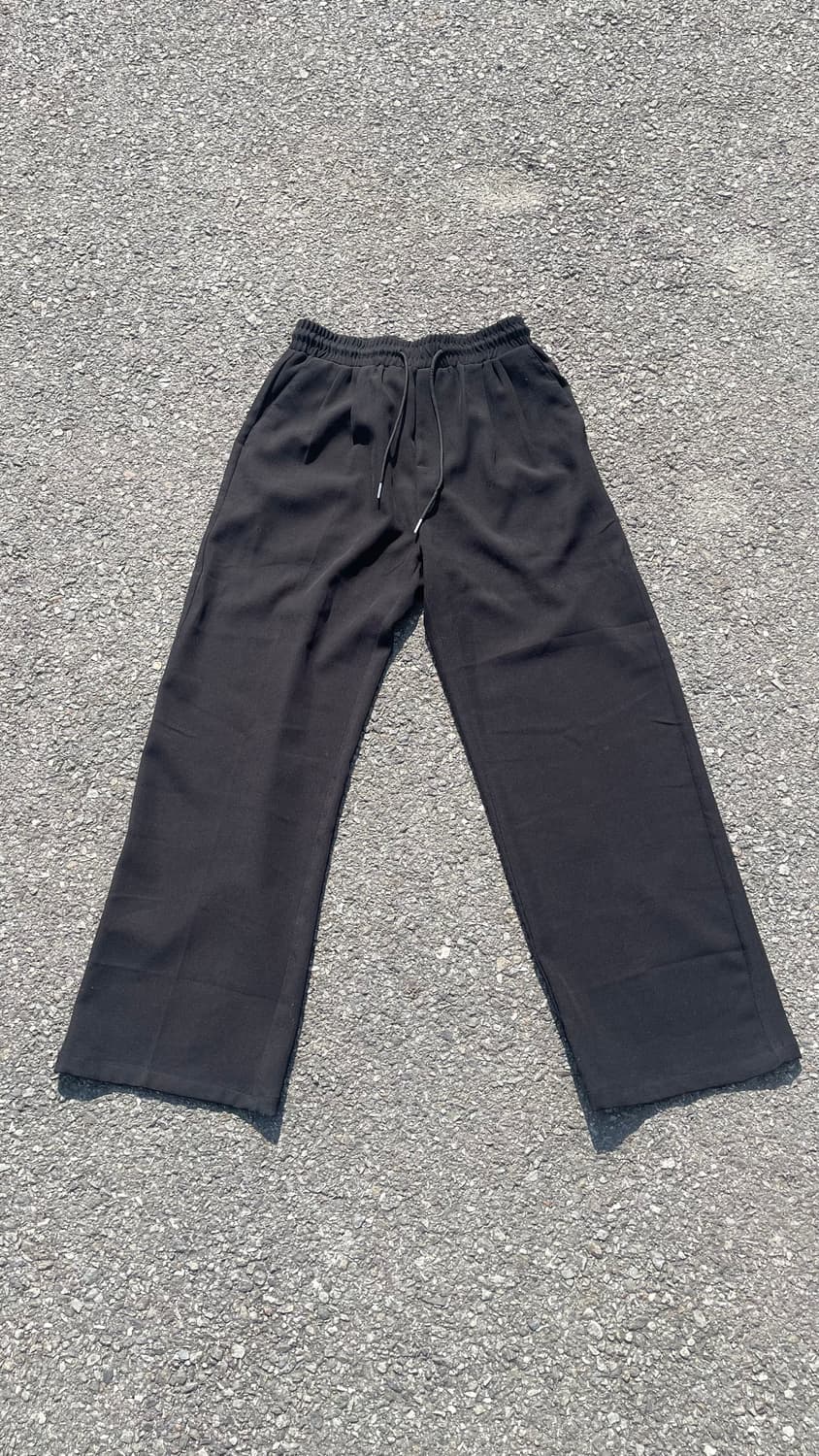 밴딩 블랙 슬랙스 S 상품이미지2