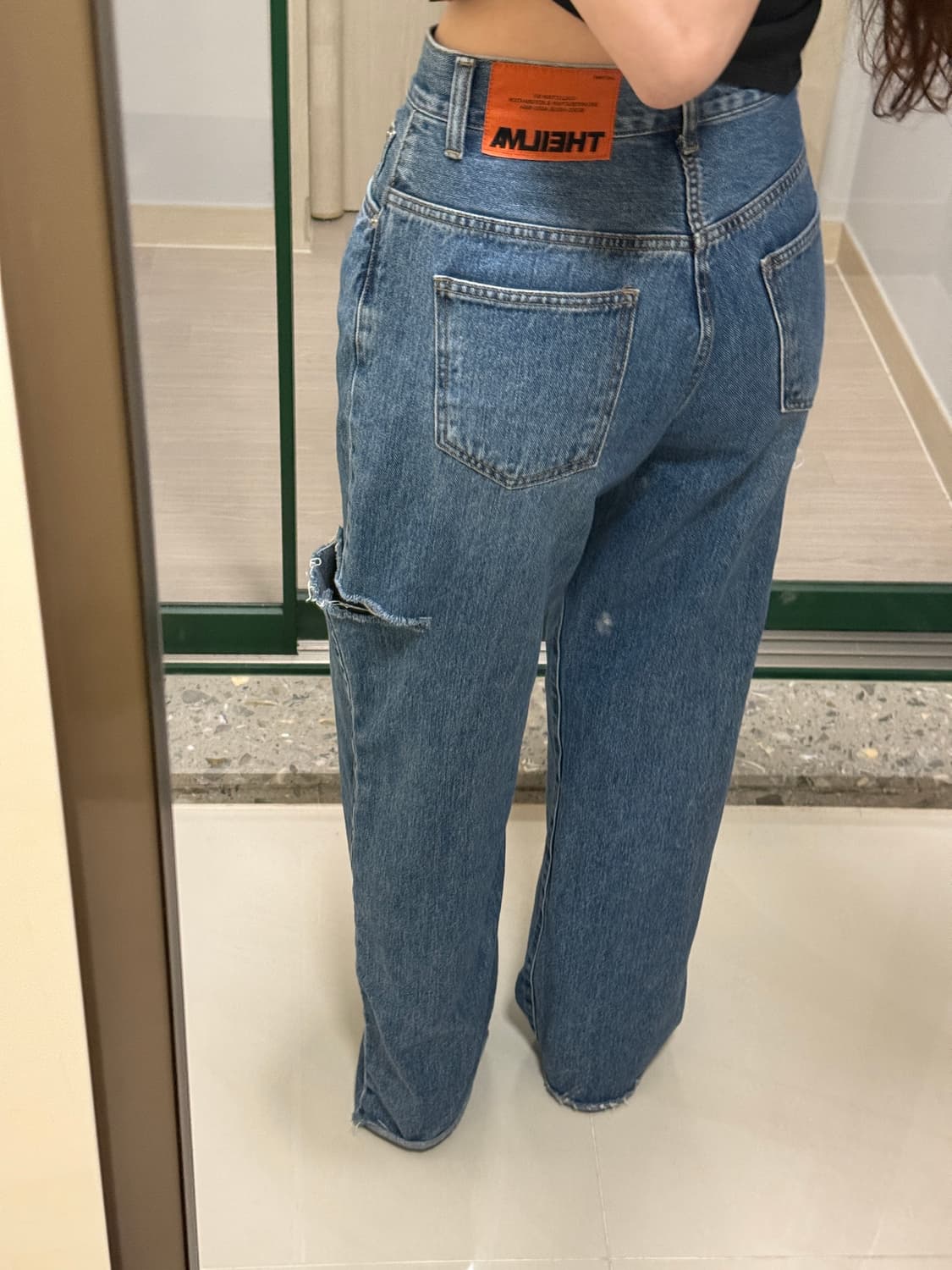 더일마 청바지 (양쪽 컷팅) 상품이미지4