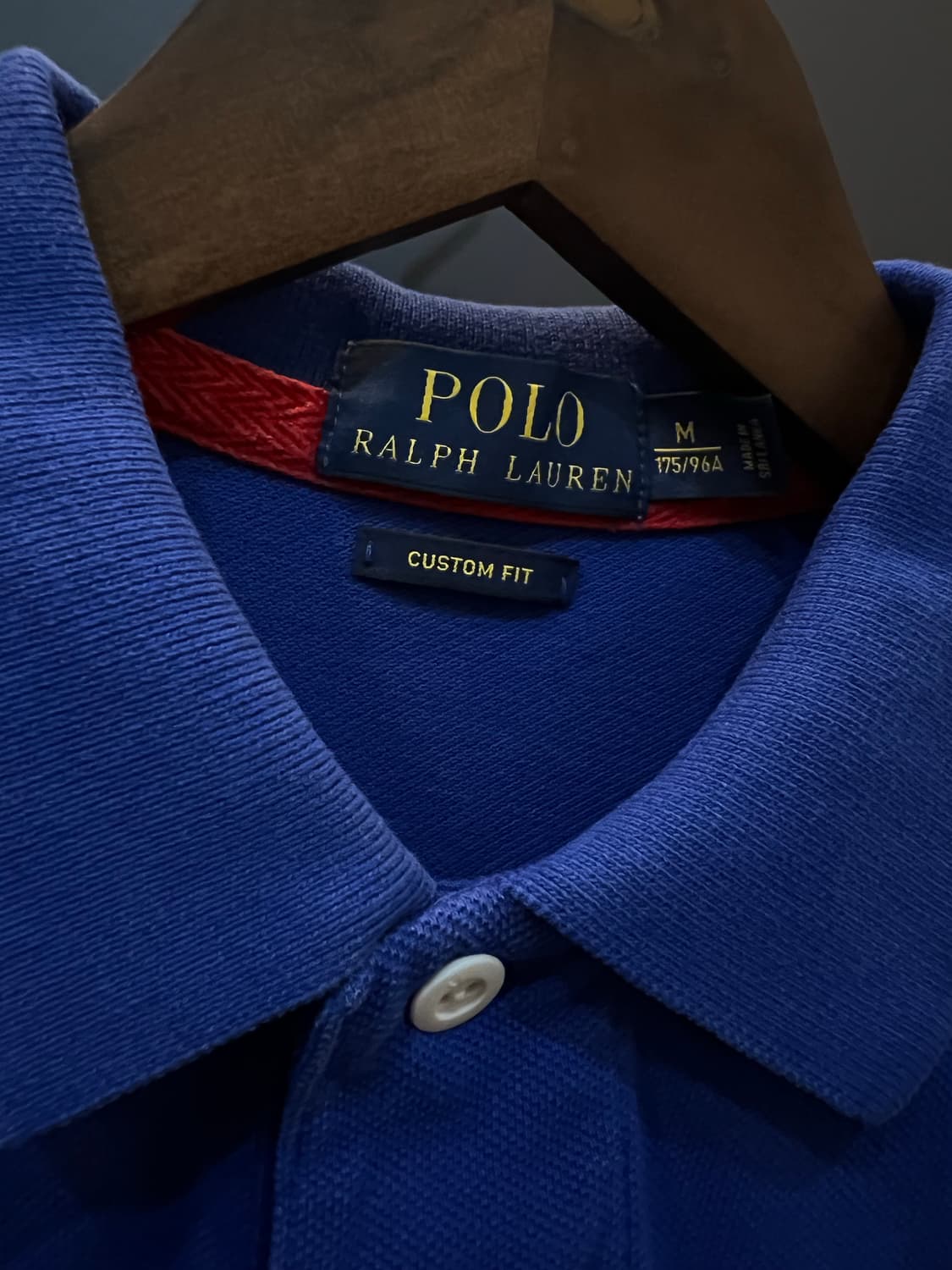 폴로 랄프로렌 로얄블루 빅포니 반팔 카라티 상품이미지3