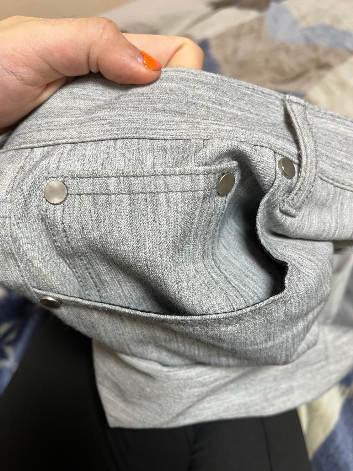 [32] 마틴플랜 린넨 라이크 데님 그레이 판매합니다 상품이미지6