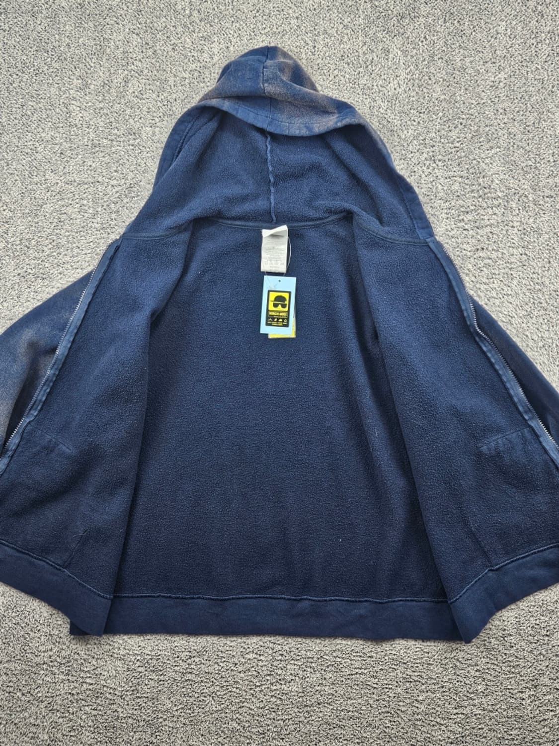 할리데이비슨 다잉워시드 커스텀 스웻 후드집업 (2XL) / 11457 상품이미지10