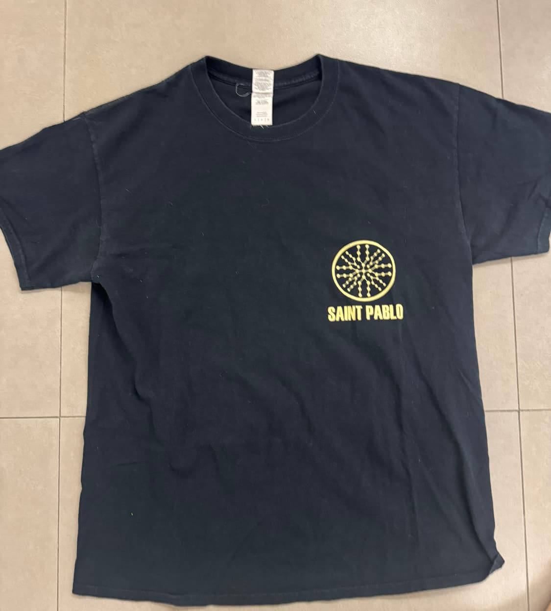 Gildan 카니예웨스트 투어 머천다이즈 티셔츠 L 상품이미지5