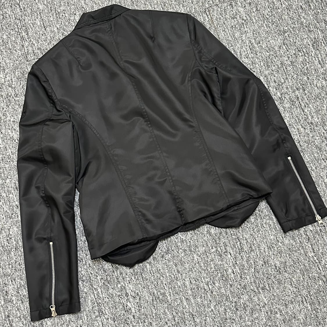 택 있음0) Open yy 오픈와이와이 PATCH 패치 포켓 집업 자켓 상품이미지5