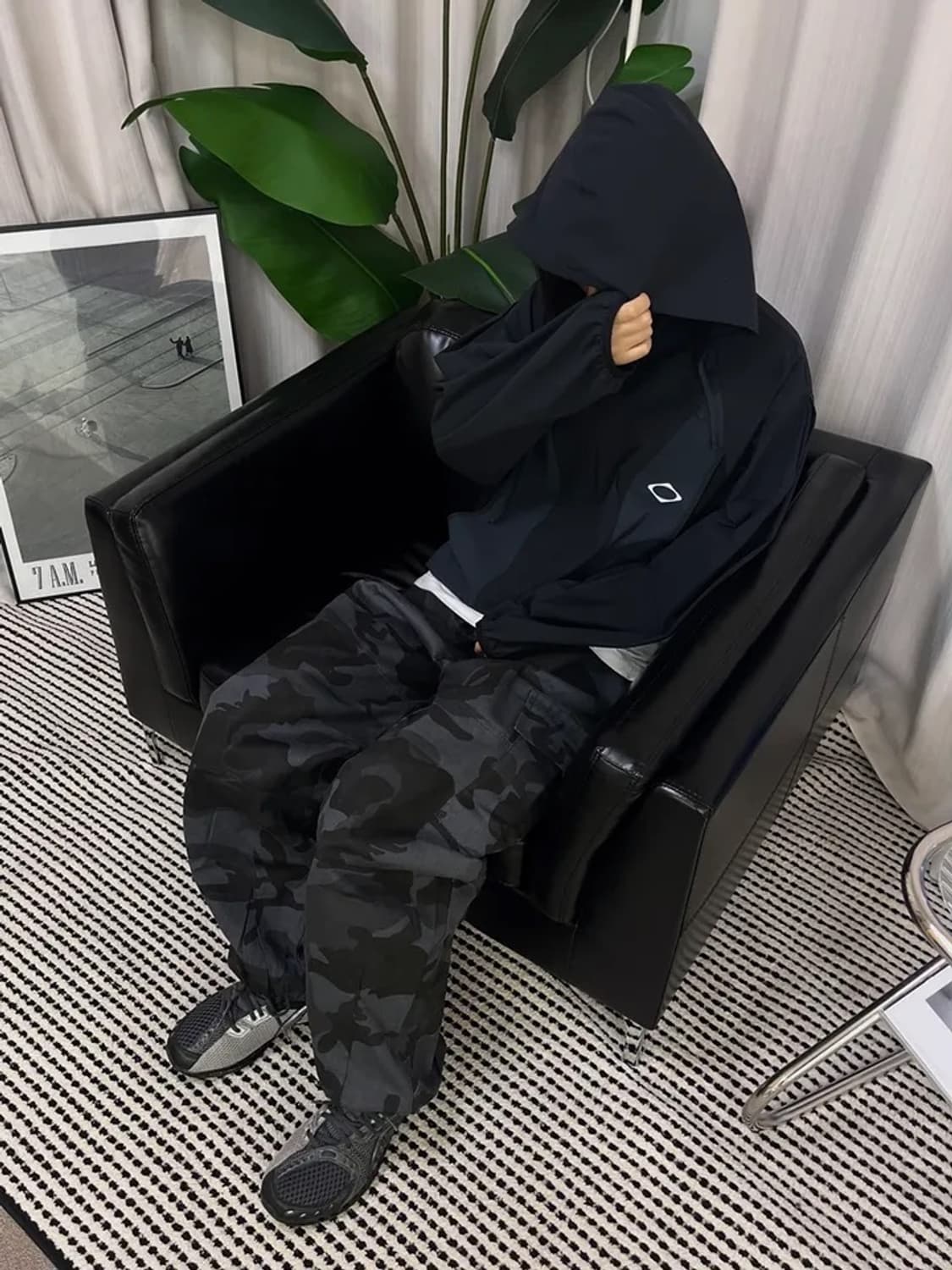 아블 카모 와이드 조거팬츠 상품이미지4