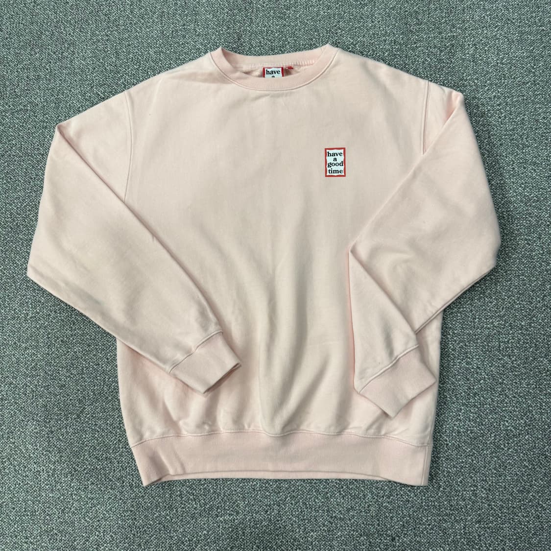 해브어굿타임 맨투맨 상품이미지1