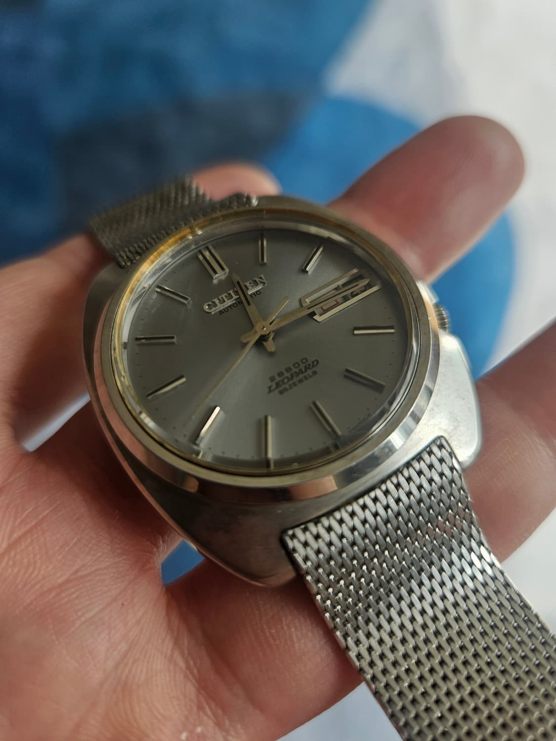 1971s 시티즌 레오파드 하이비트 극 민트급 빈티지 시계 상품이미지3