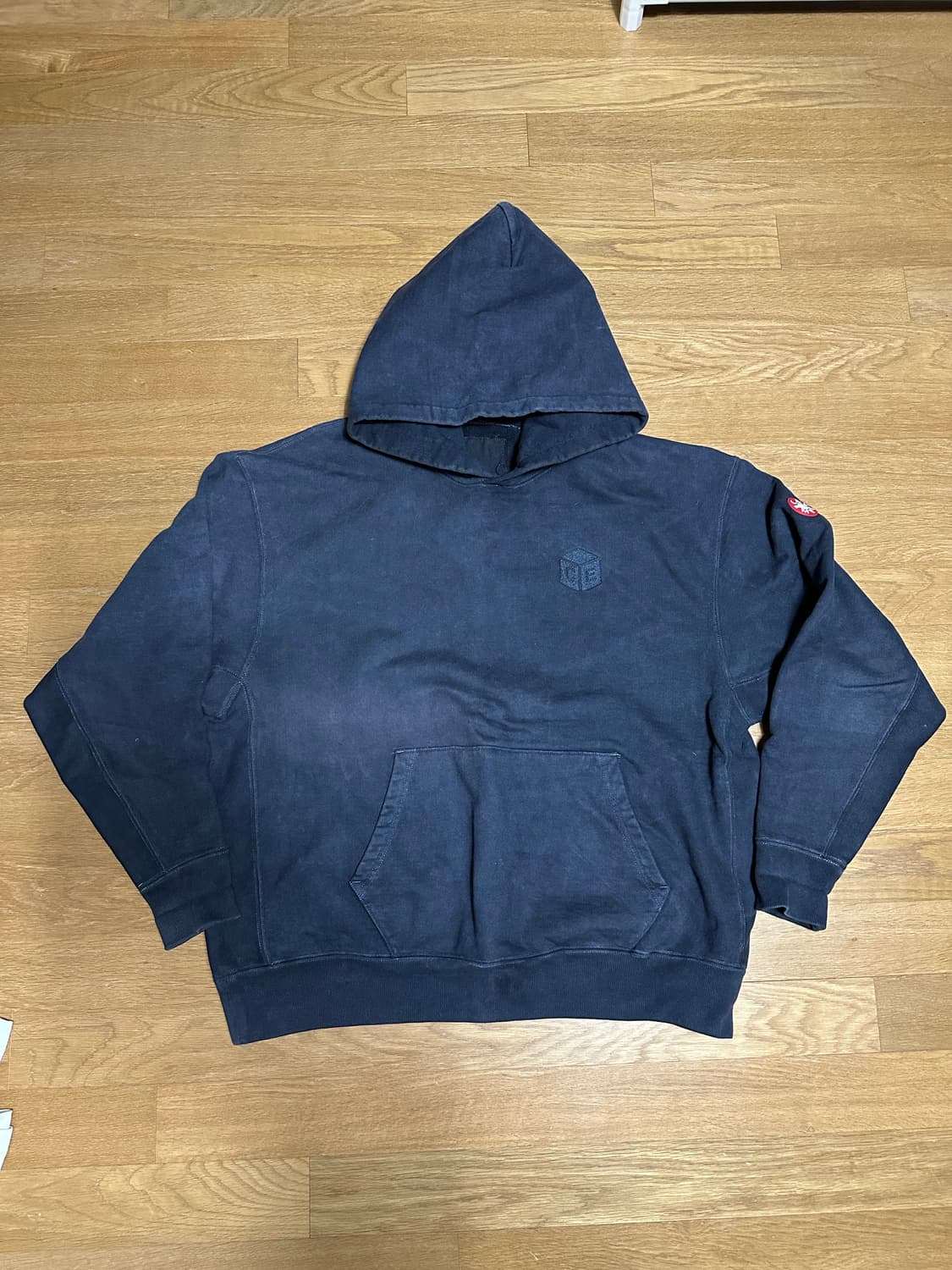 Cav Empt 카브엠트 오버다이드 헤비쮸리 후디 블랙 L 상품이미지1