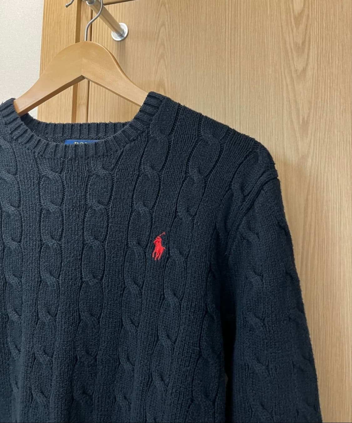 폴로 케이블 니트 상품이미지1