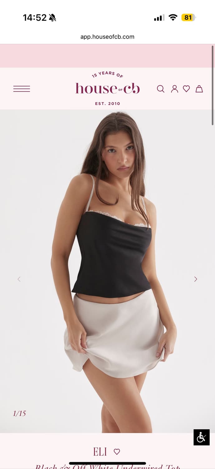 HOUSE OF CB eli top 상품이미지1