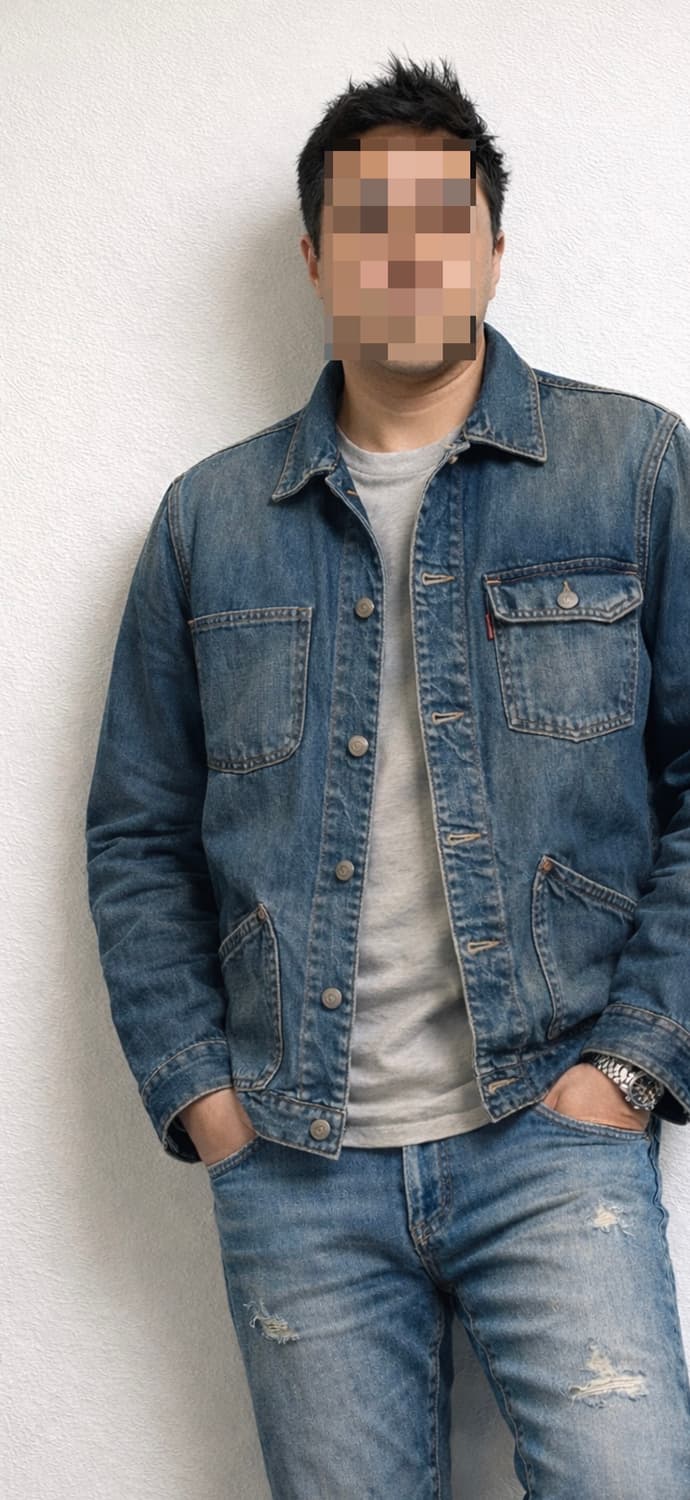 리바이스 Red Tab 데님 빈티지 자켓 100사이즈 상품이미지4