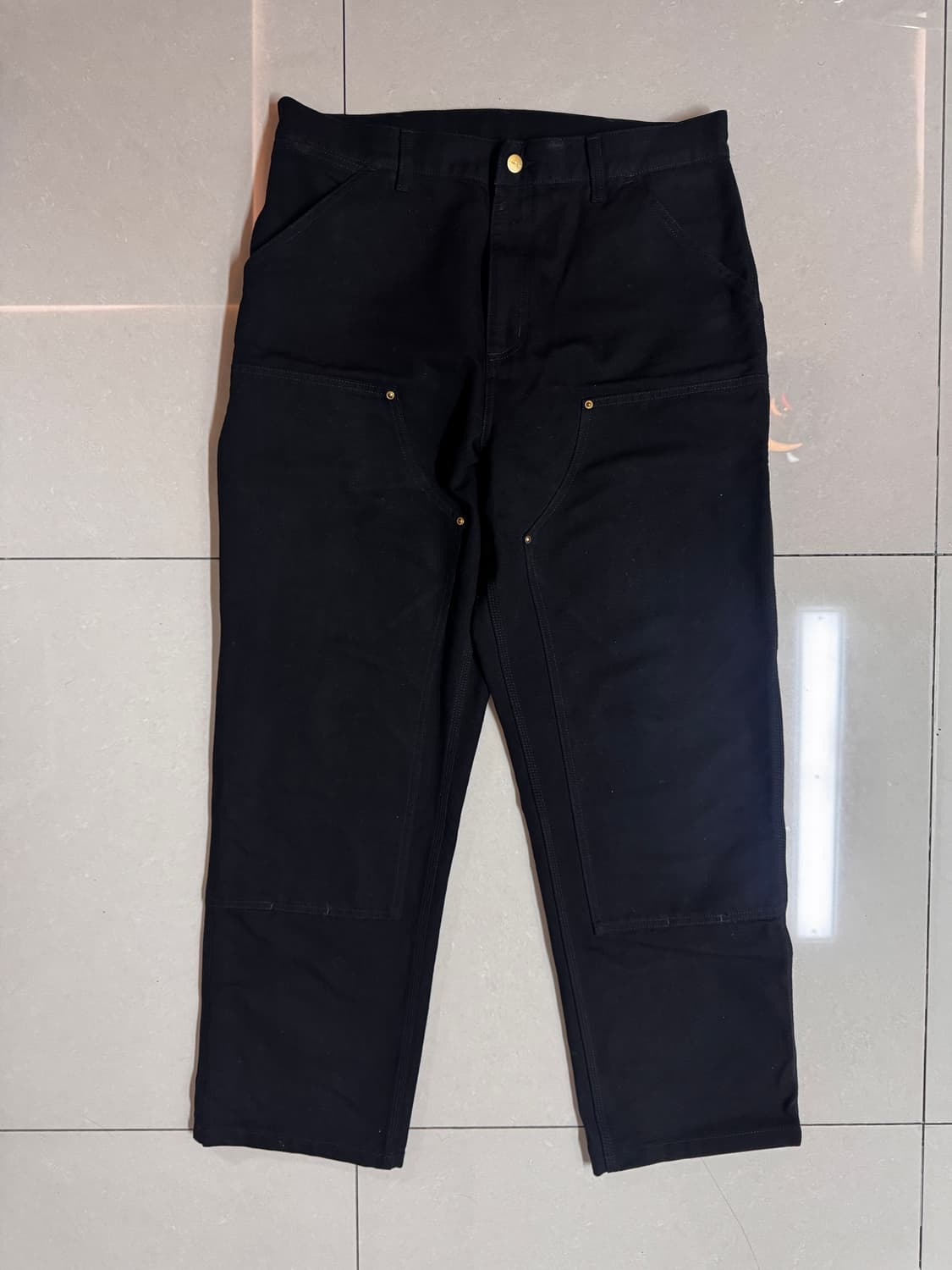 칼하트 더블니 블랙 34 상품이미지3