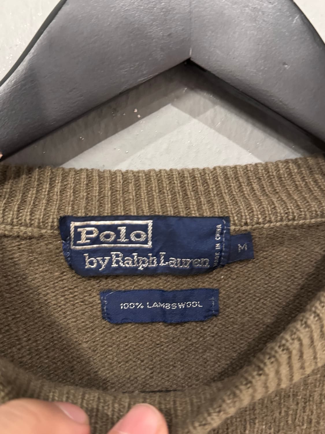 폴로랄프로렌 베어 램스울 니트  상품이미지4