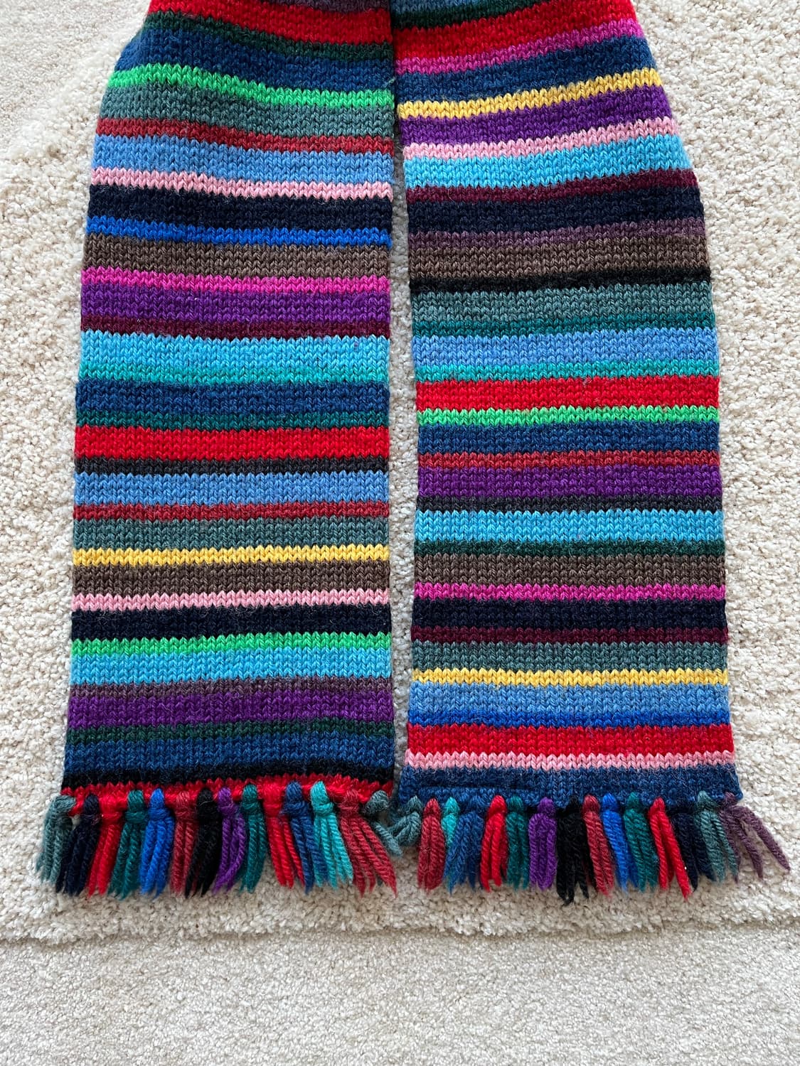 인버알란 핸드니트 울 머플러 상품이미지5