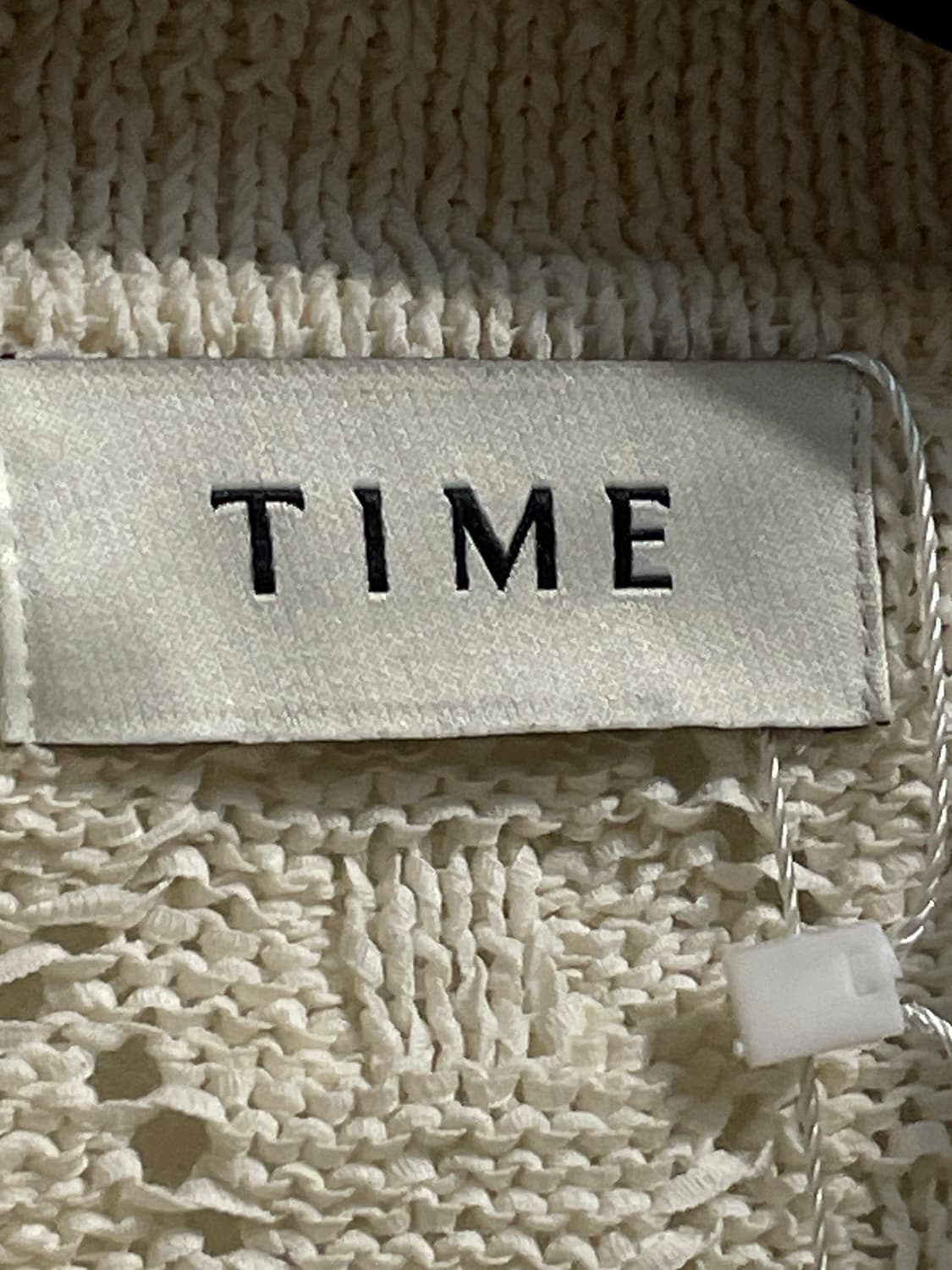 타임 카라 반팔 니트 가디건 상품이미지3