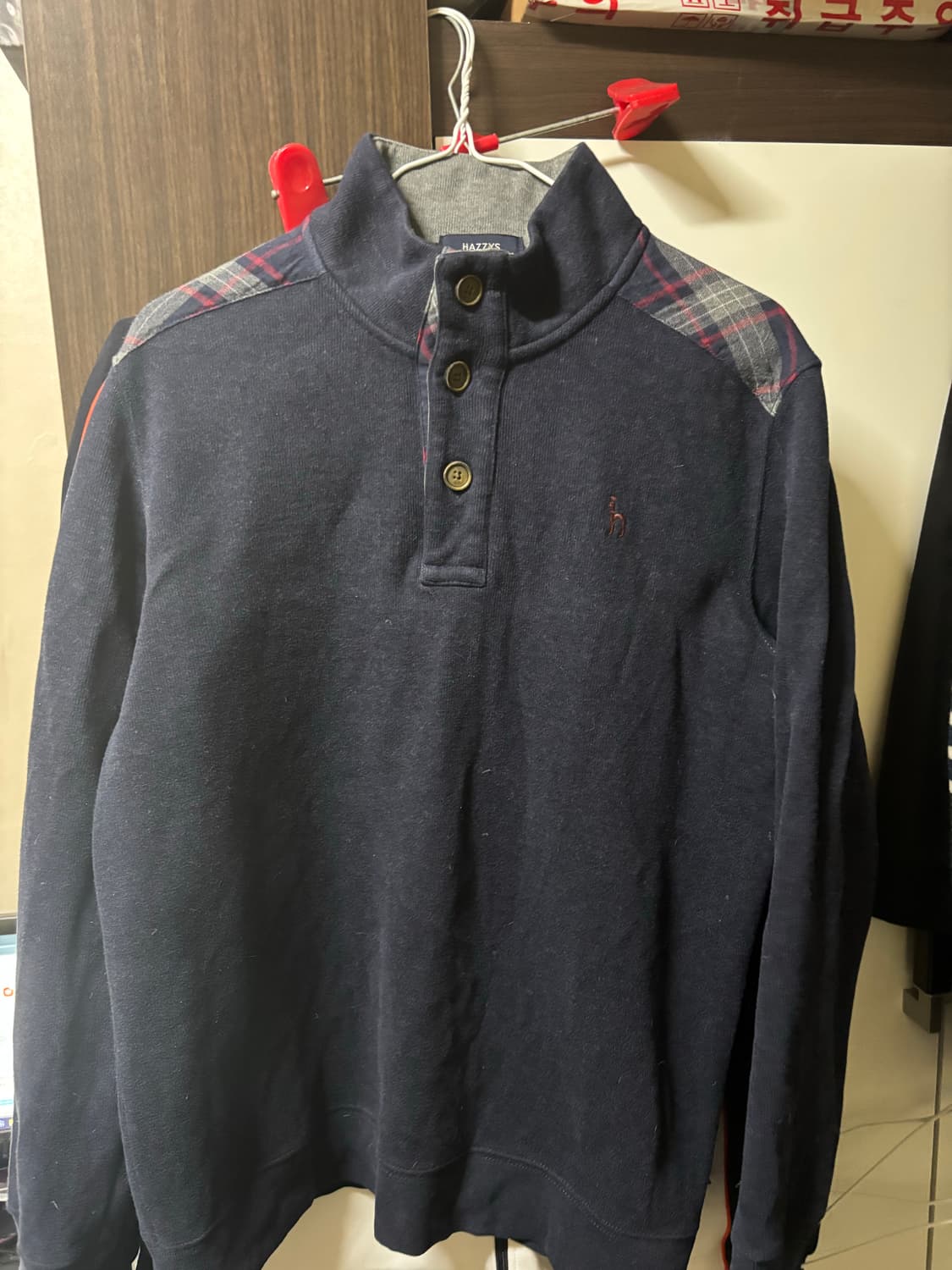 남성헤지스 단추 반집업 정품 100 상품이미지1