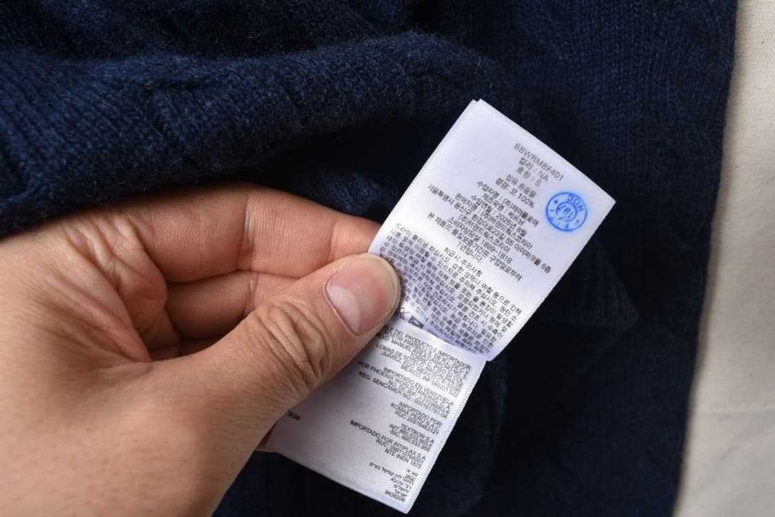 브룩스 브라더스 케이블 니트 스웨터 S M0066 상품이미지4