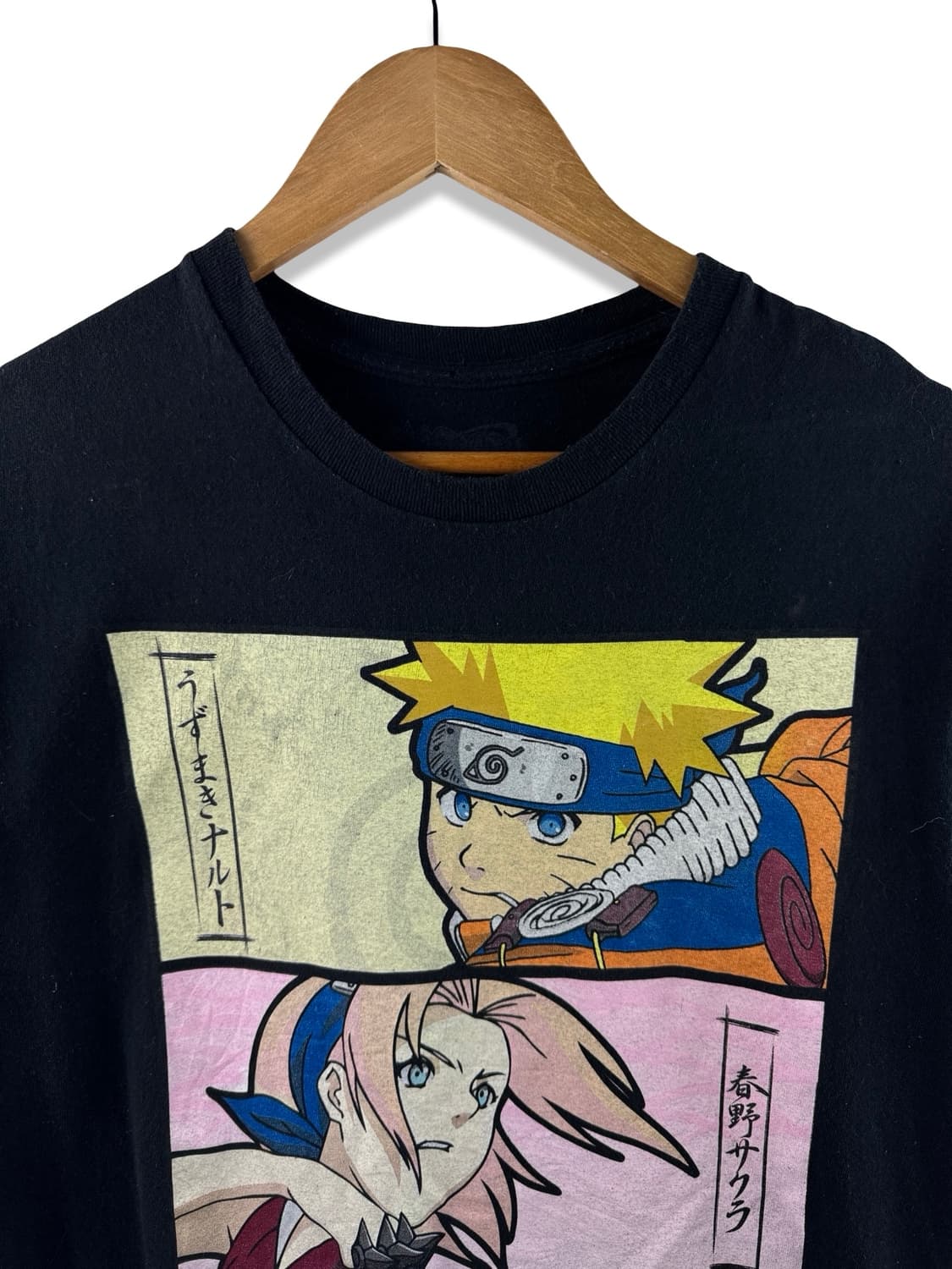 나루토 오피셜 패널디자인 그래픽 티셔츠2044 상품이미지3