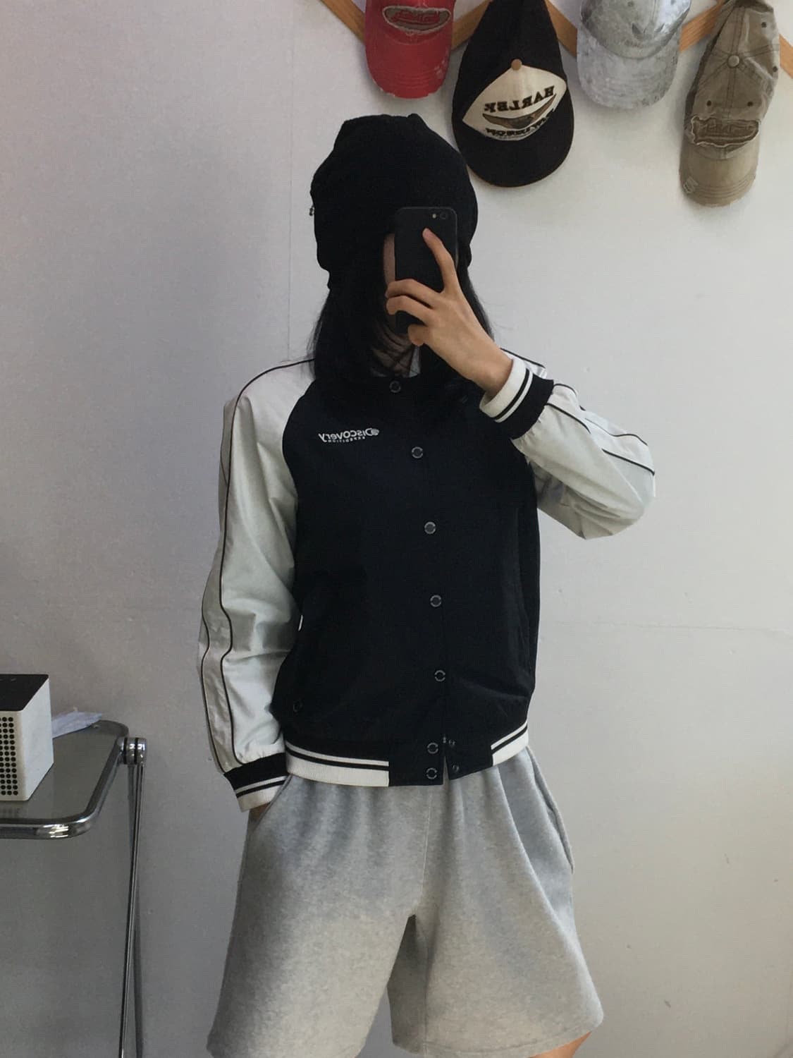 디스커버리 사이드라인 버튼 자켓 상품이미지2