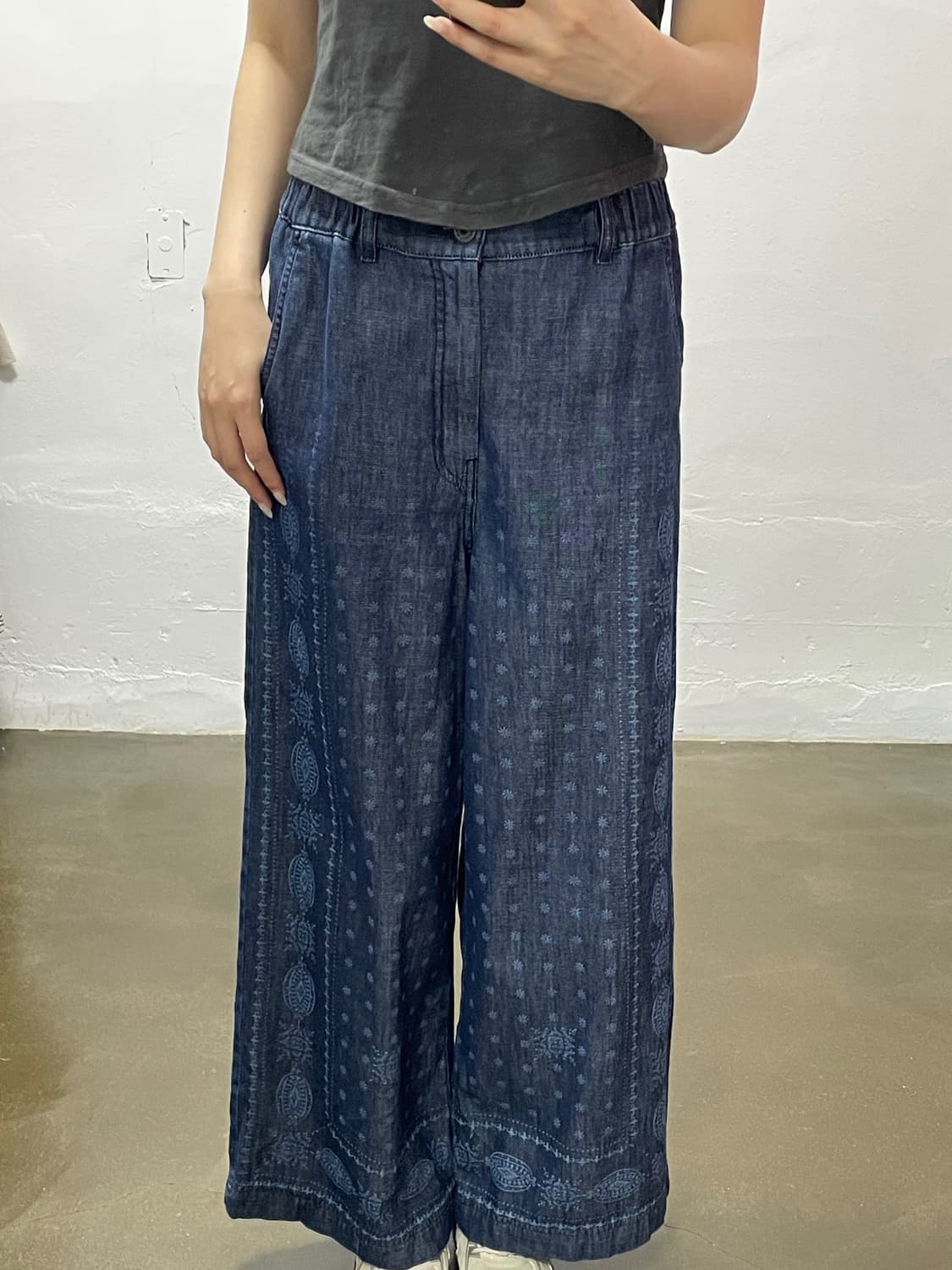 Max Mara 데님 와이드 팬츠 N2 038 상품이미지2