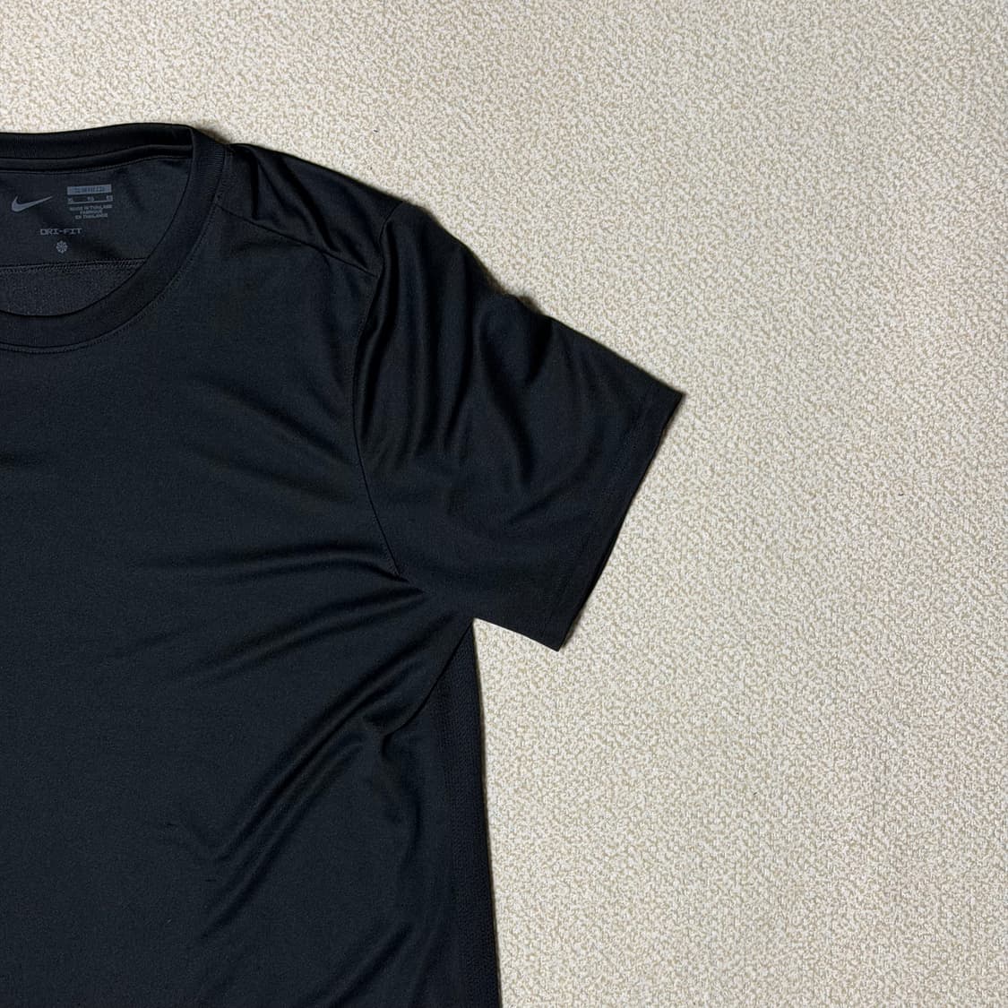 나이키 XL 드라이핏 검정 반팔 상품이미지3