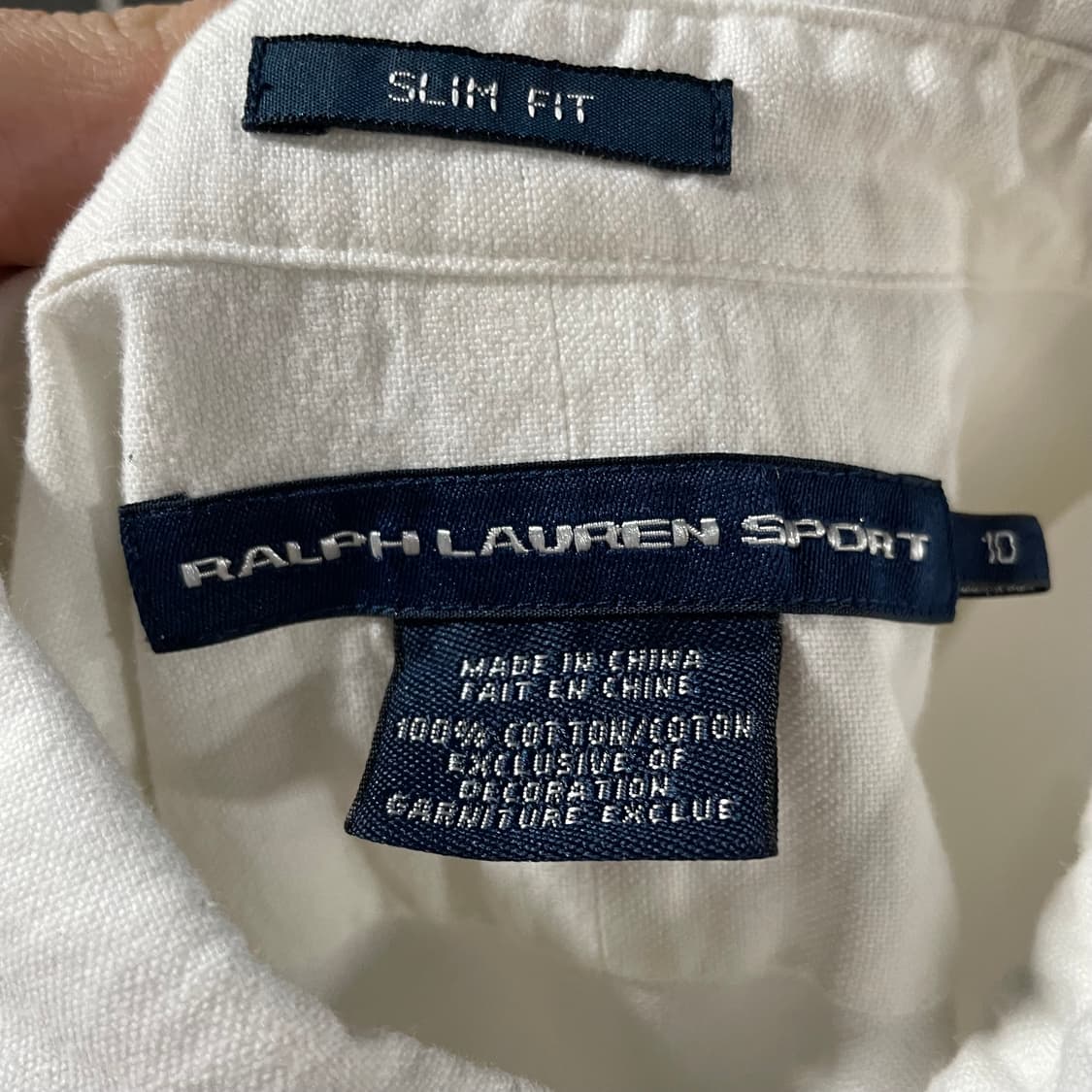 Polo Ralph Lauren White Shirt1 상품이미지9