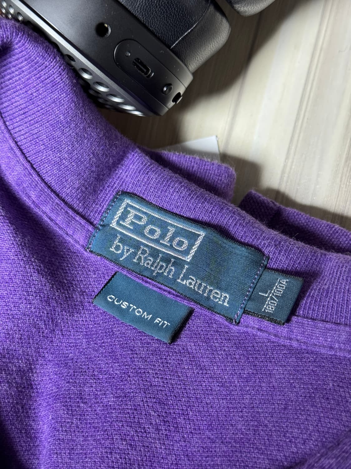 폴로 랄프로렌 긴팔 카라티 퍼플 100-105 상품이미지8