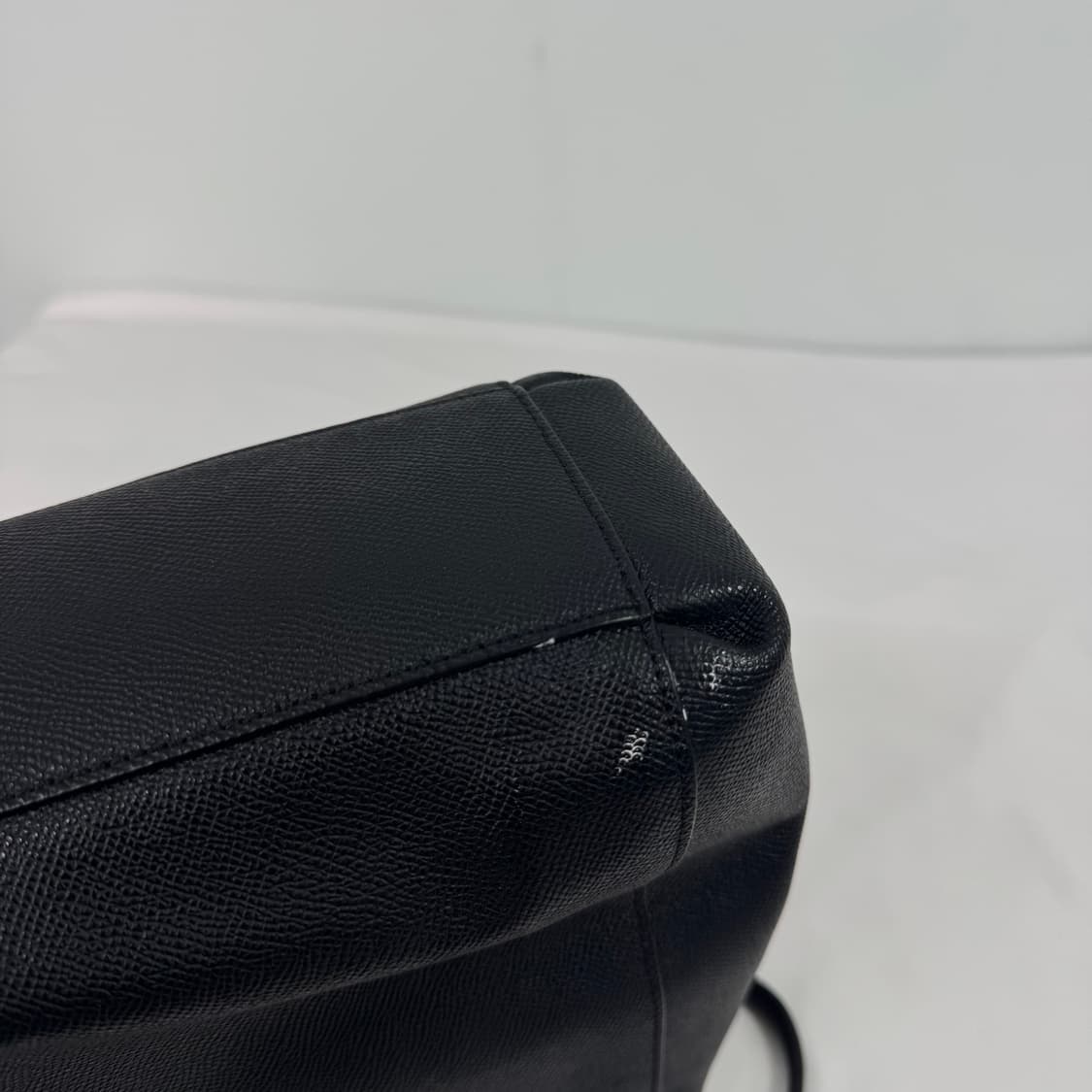 코치 블랙 레더 숄더백 상품이미지10