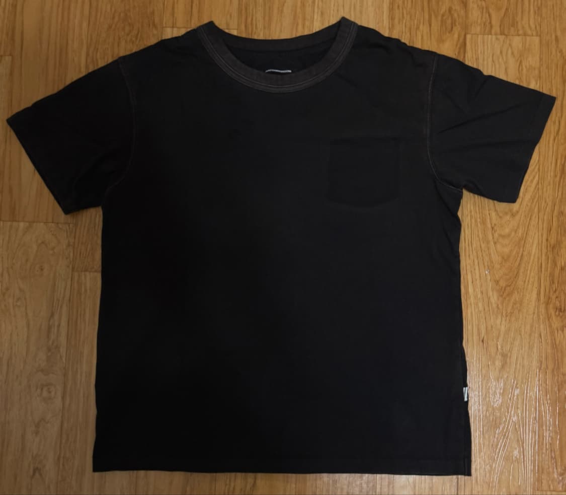해칭룸 Bleached Tee Black 상품이미지3