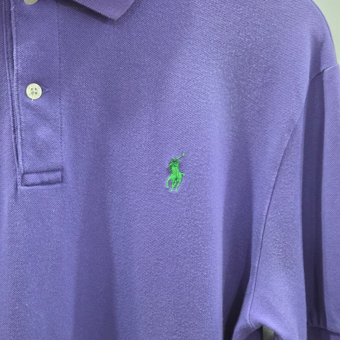 폴로랄프로렌 골프 피케 카라티 퍼플 M 상품이미지2