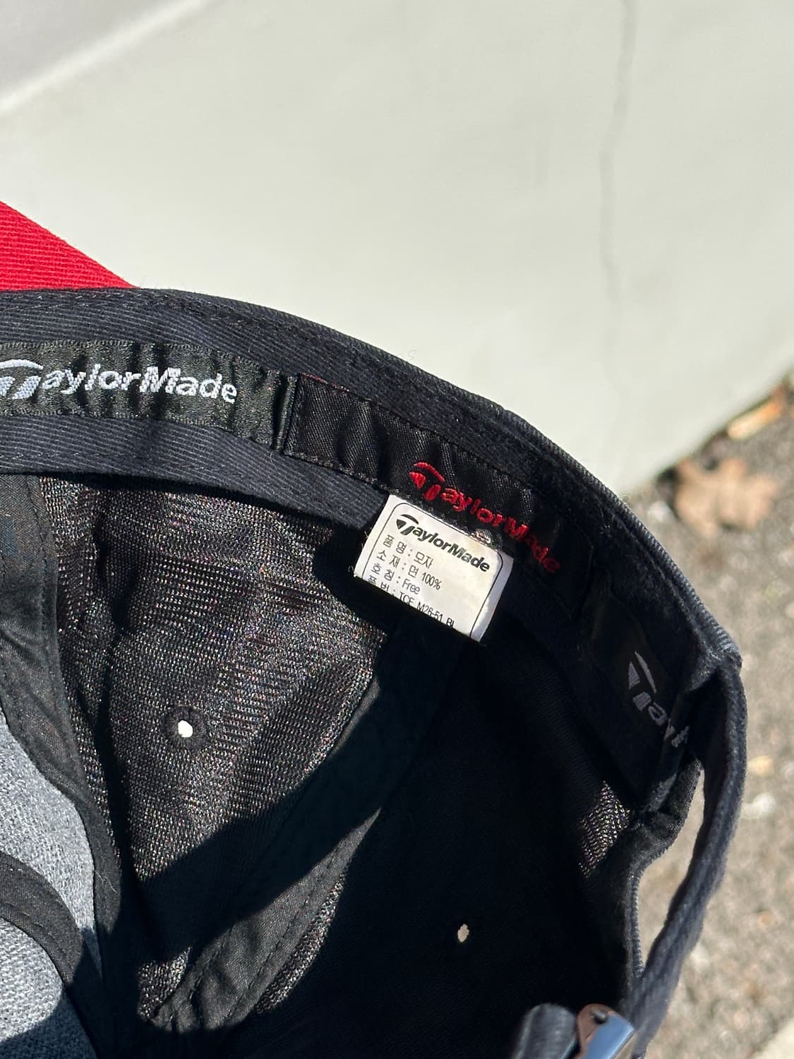 [F] 테일러메이드 로고 볼캡 모자 상품이미지7